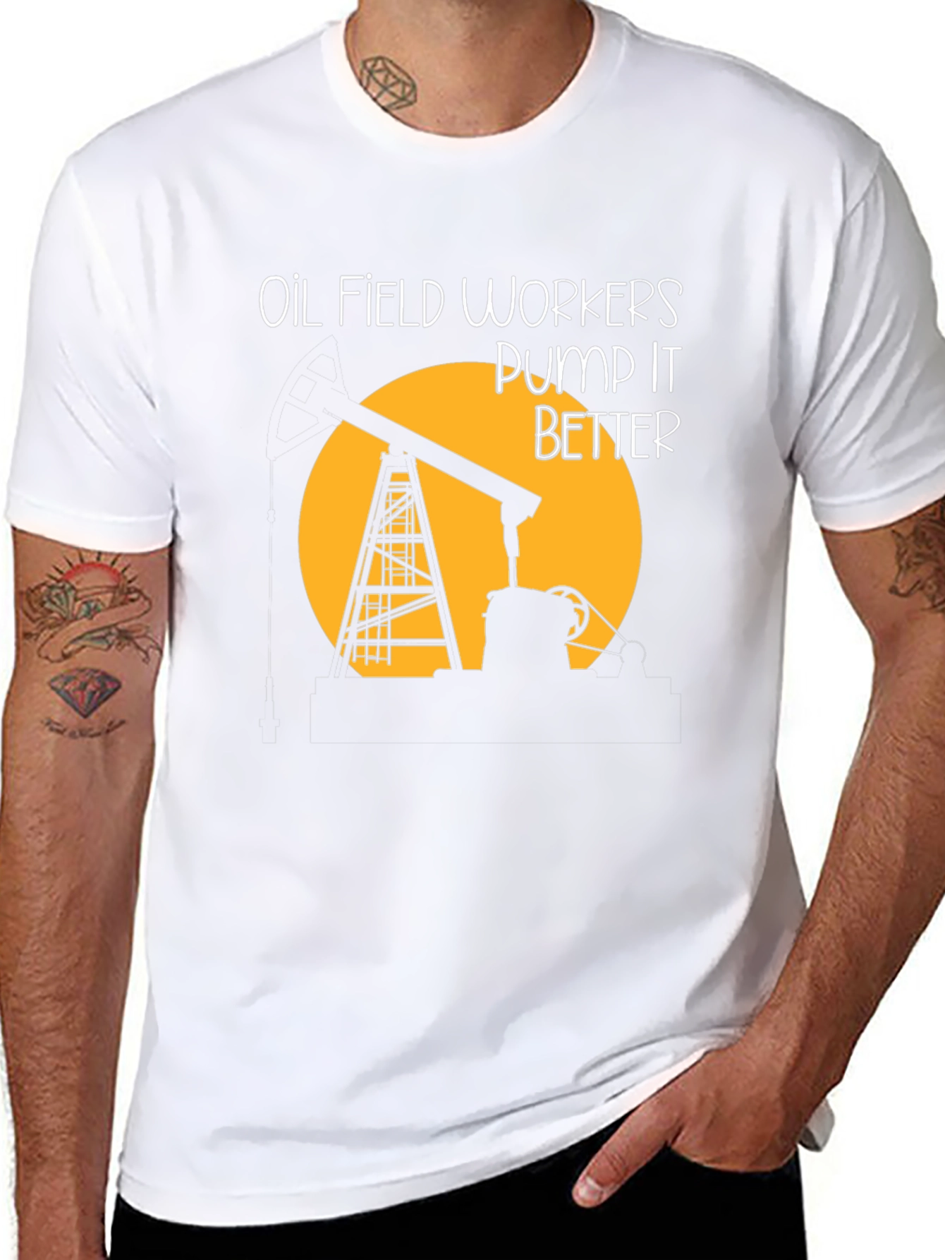 Oil Field Workers Pump It Better T-Shirt