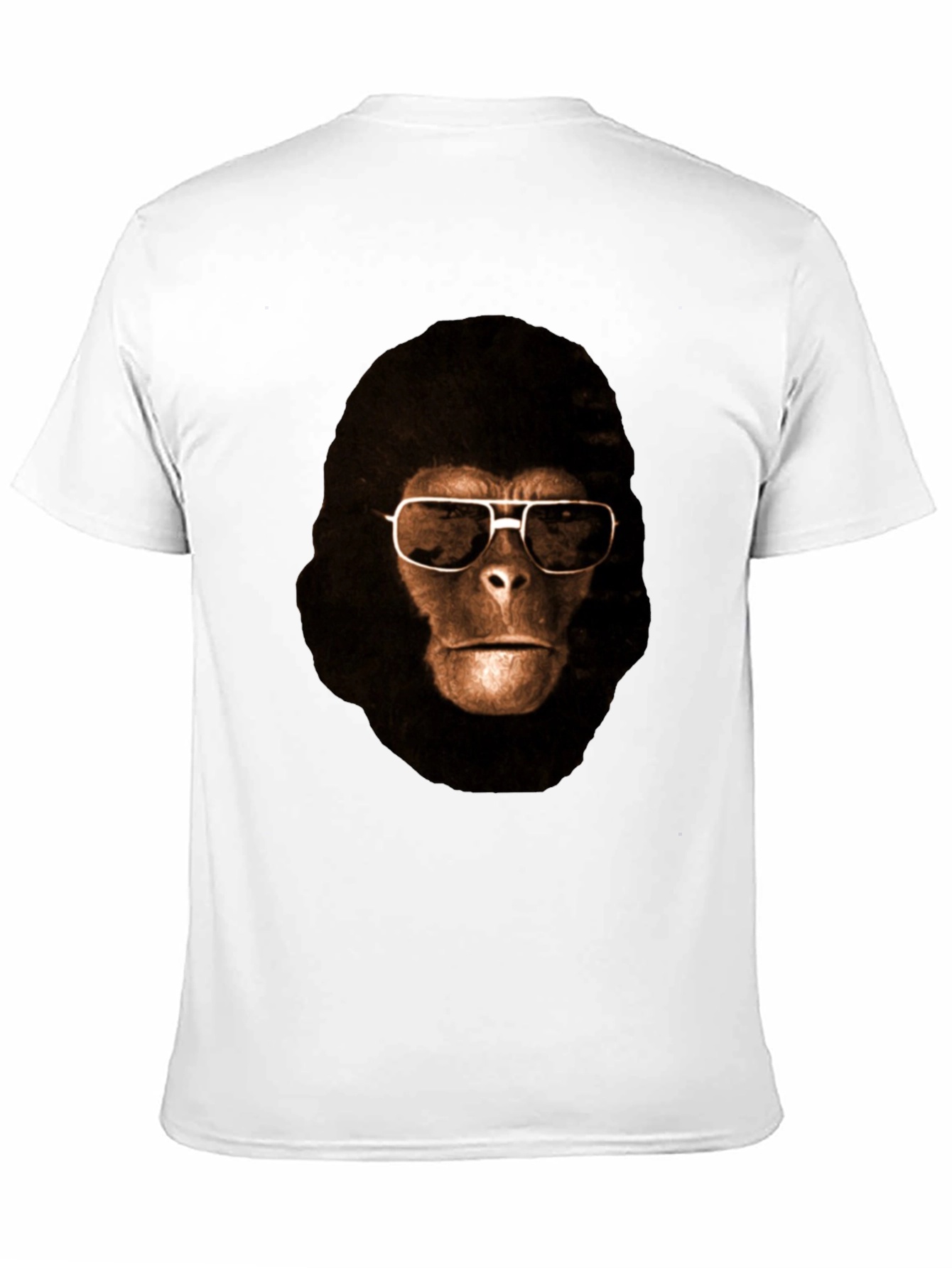 Cool Ape Graphic Tee - Black Cotton T-Shirt