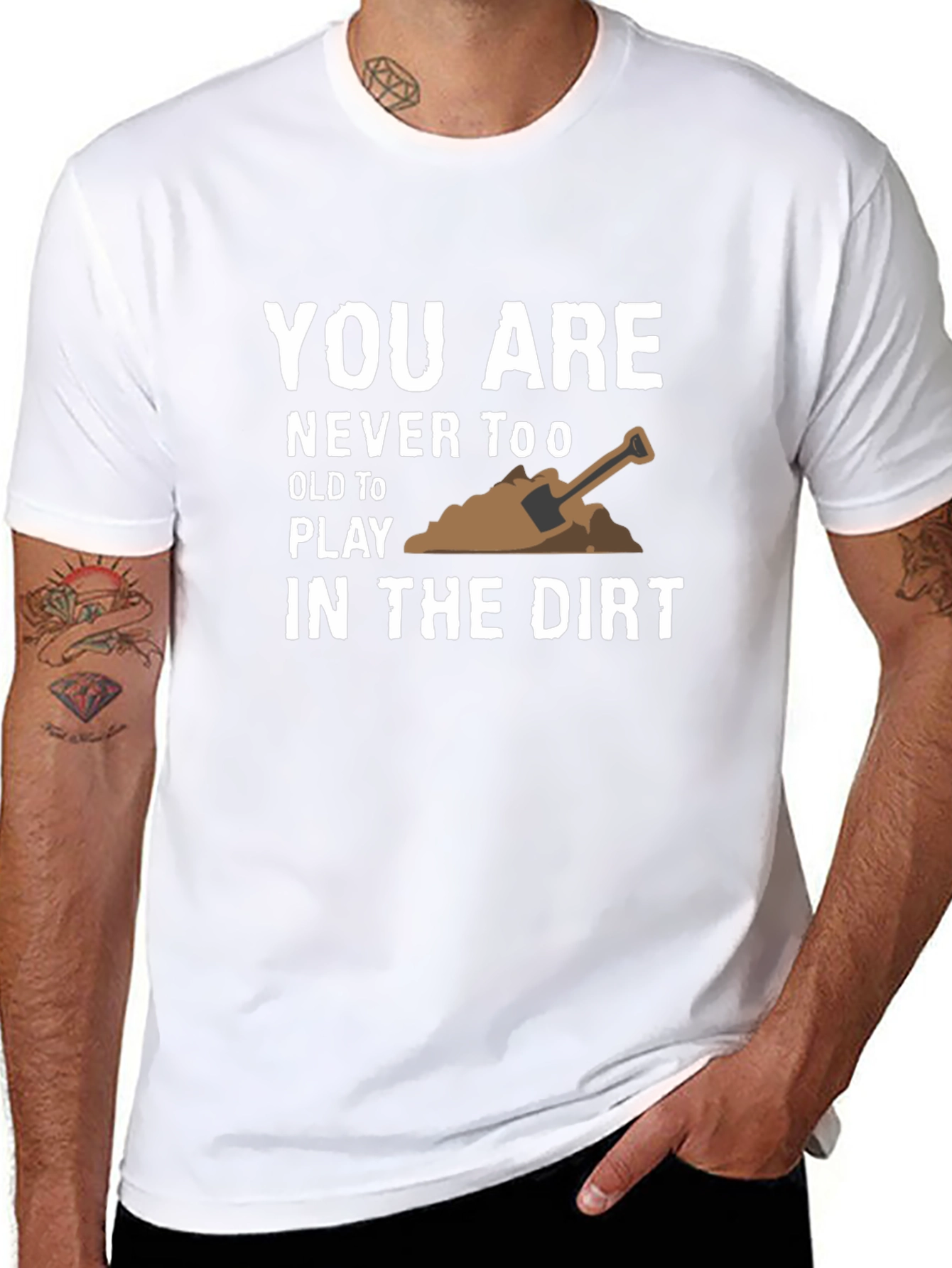 Play in the Dirt T-Shirt - Fun Graphic Tee