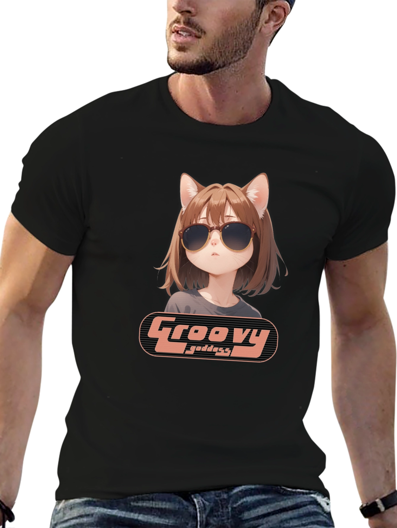 Groovy Goddess Anime T-Shirt