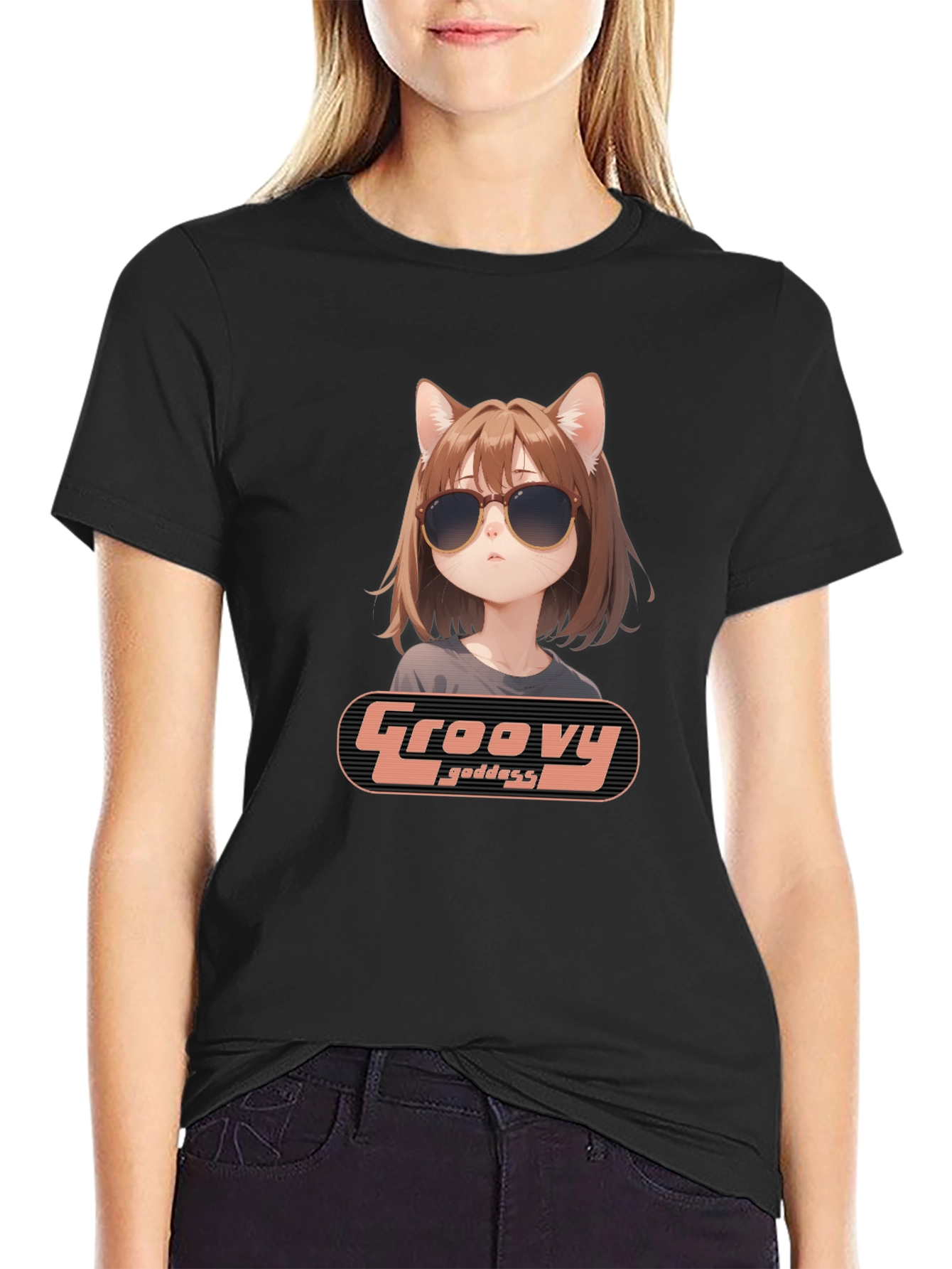 Groovy Goddess Anime T-Shirt