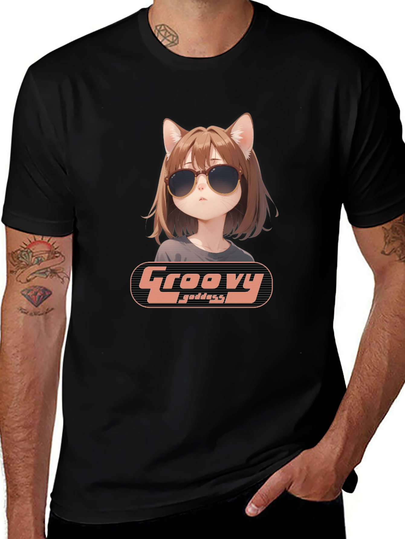 Groovy Goddess Anime T-Shirt