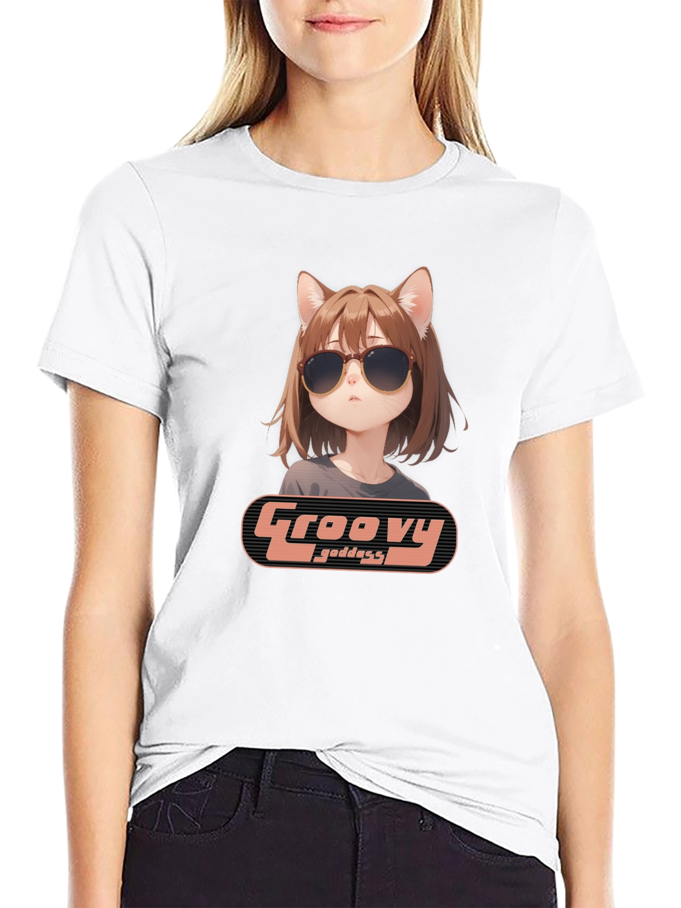 Groovy Goddess Anime T-Shirt