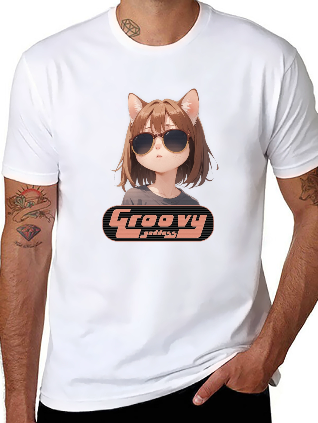Groovy Goddess Anime T-Shirt