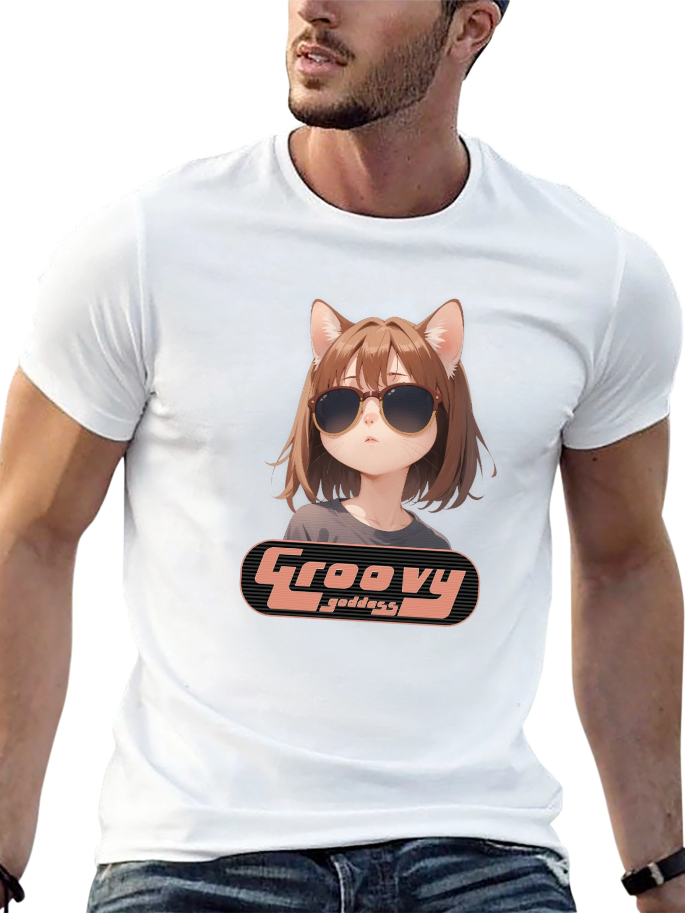 Groovy Goddess Anime T-Shirt