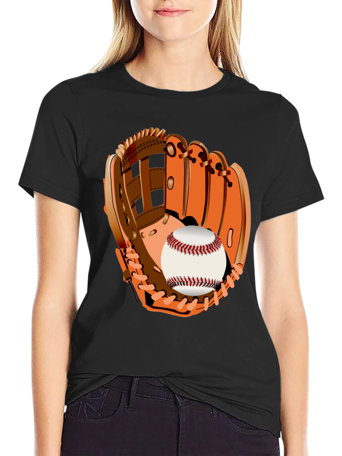 Baseball Glove Graphic Tee