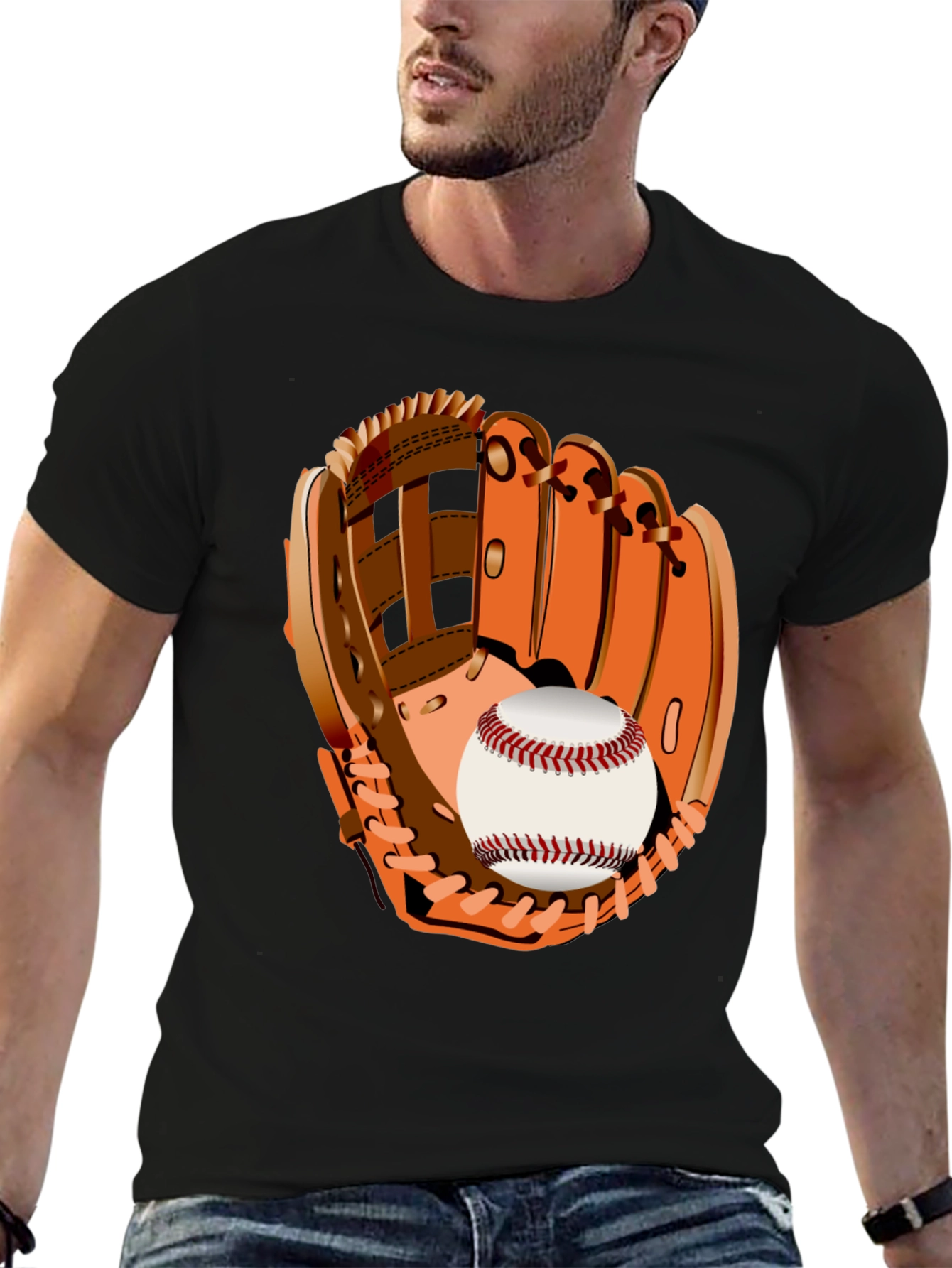 Baseball Glove Graphic Tee