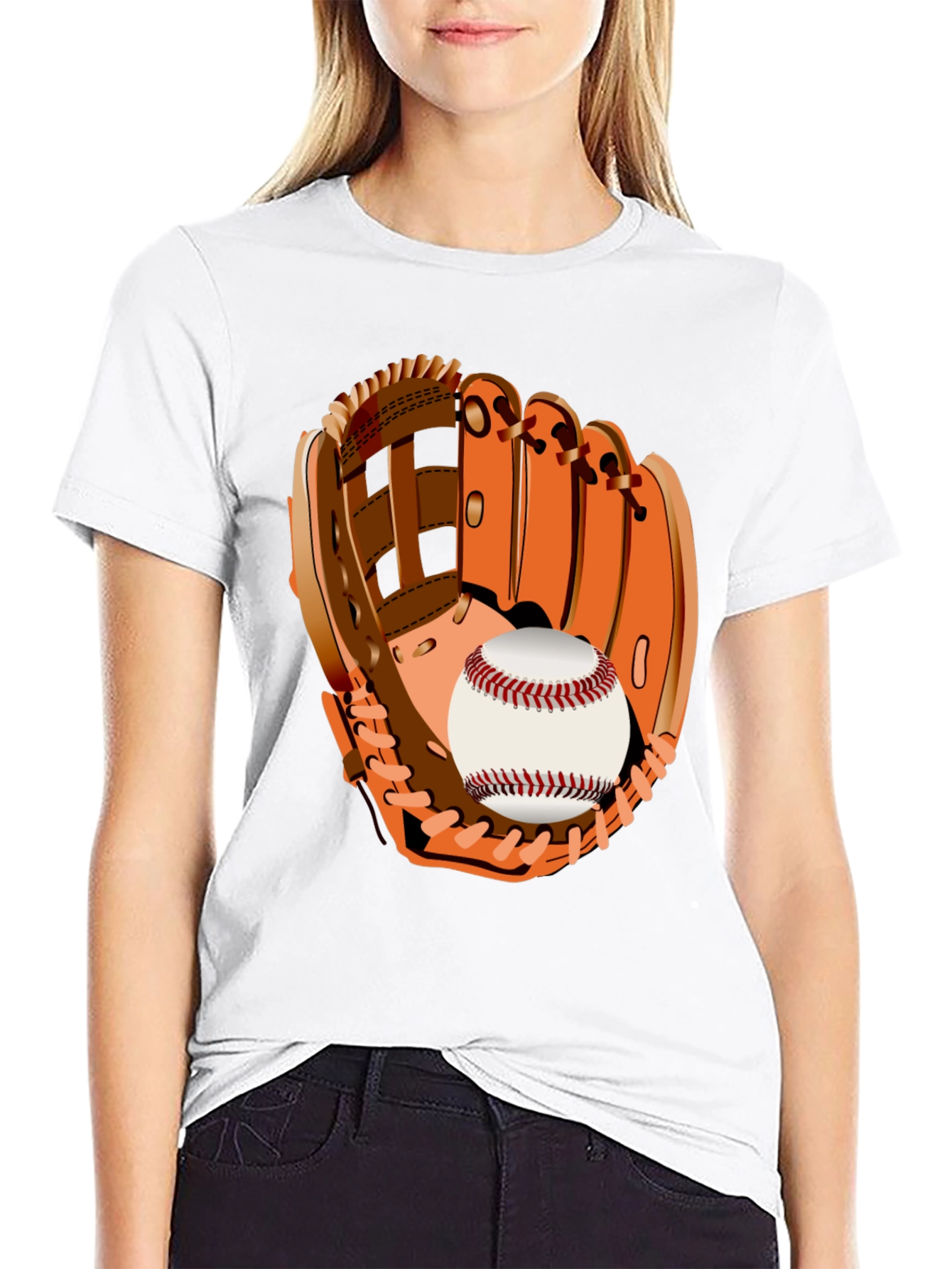 Baseball Glove Graphic Tee