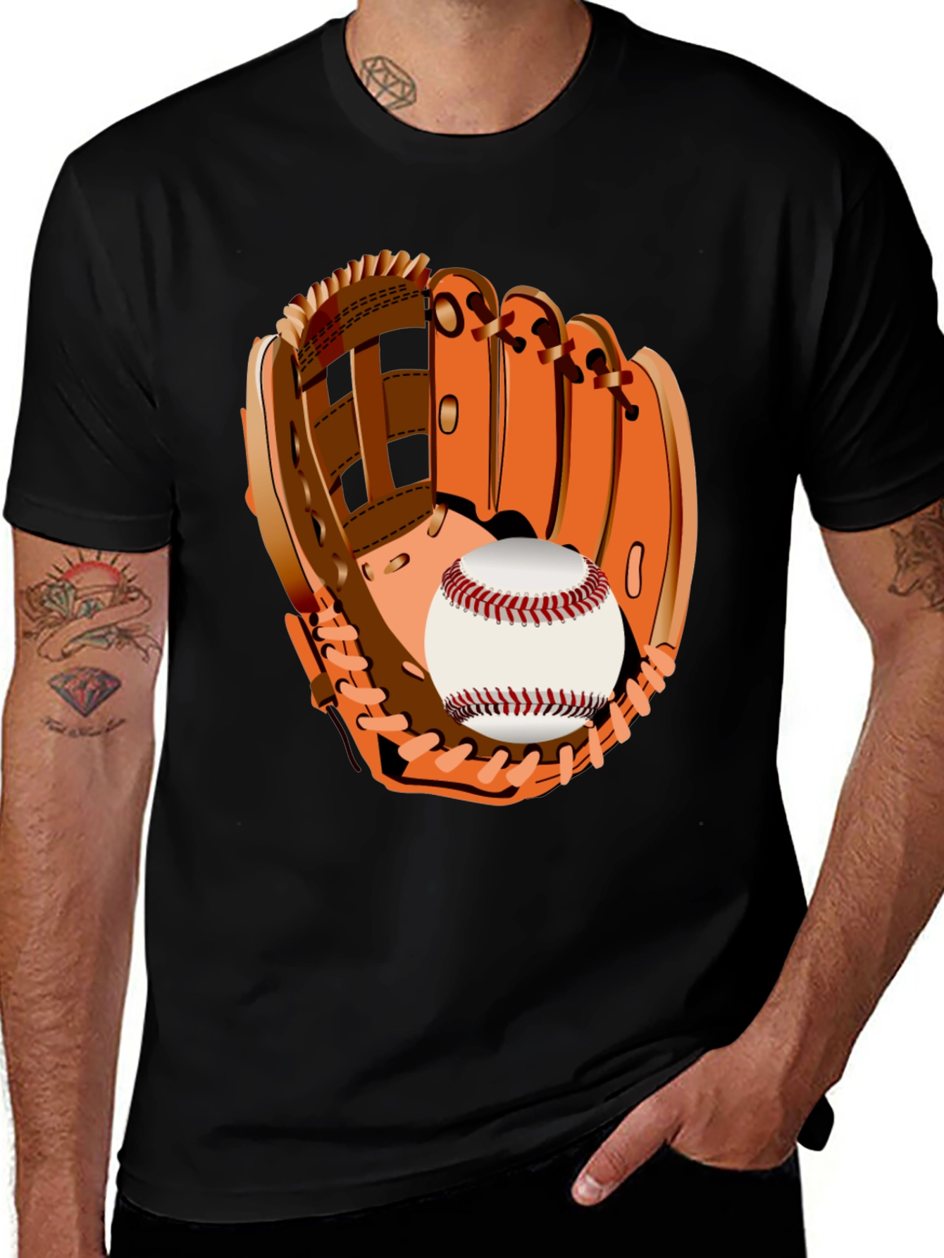 Baseball Glove Graphic Tee