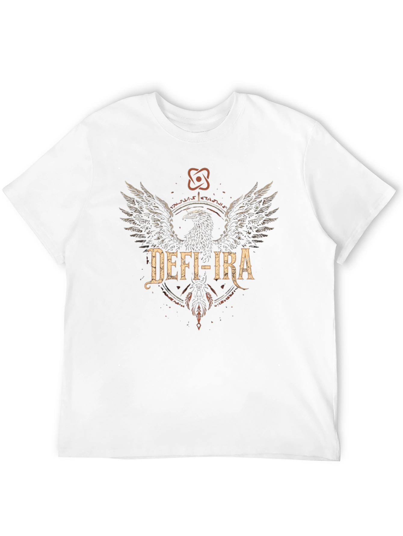 Defi-Ira Graphic Print Black T-Shirt