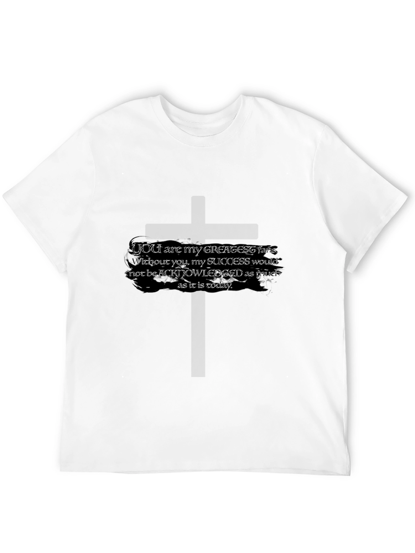 Greatest Fans Graphic Tee - Black