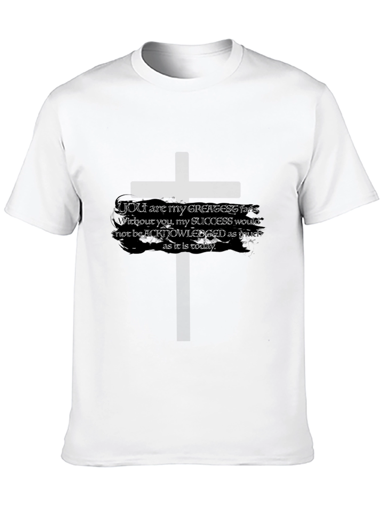 Greatest Fans Graphic Tee - Black
