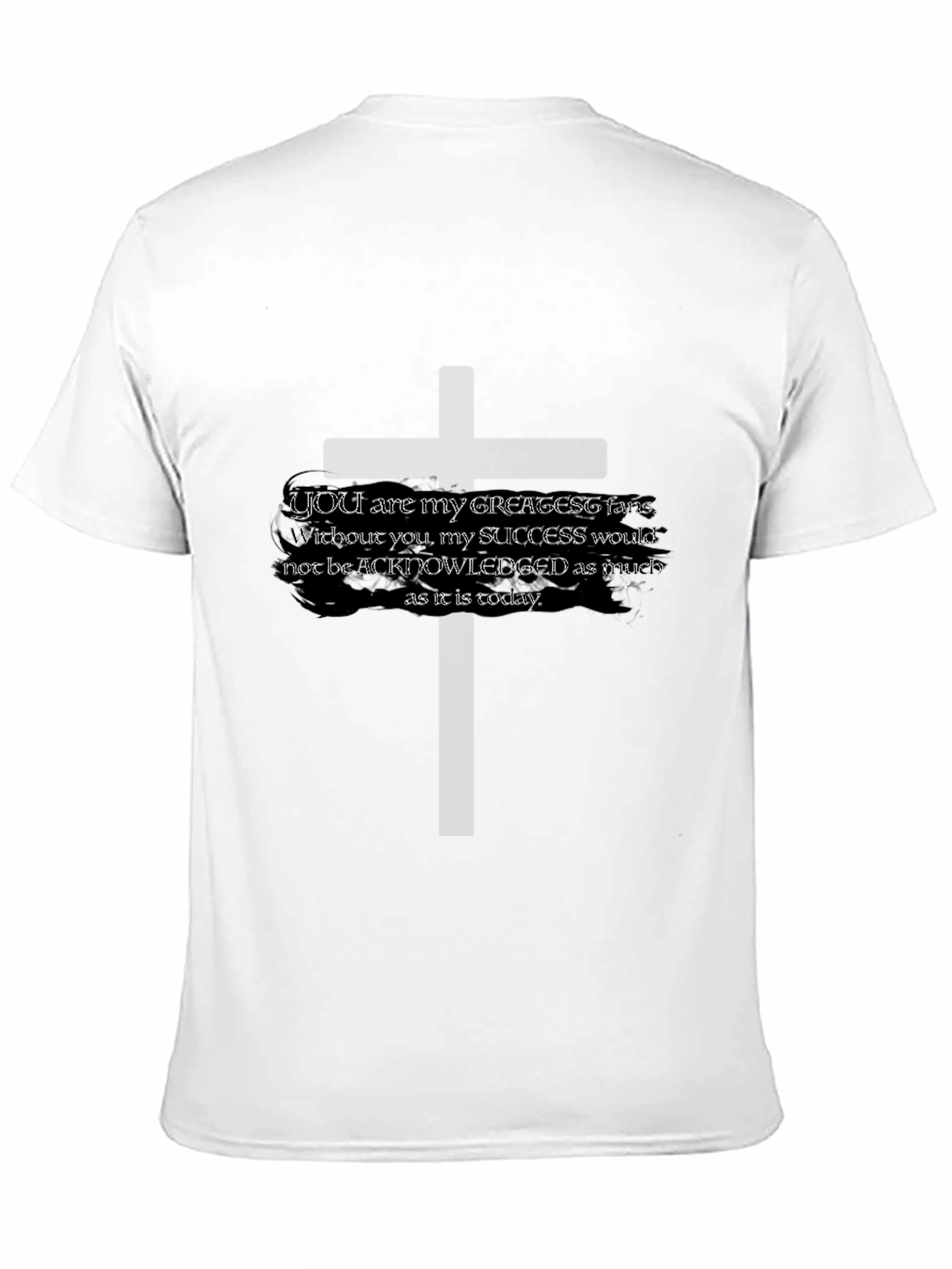 Greatest Fans Graphic Tee - Black