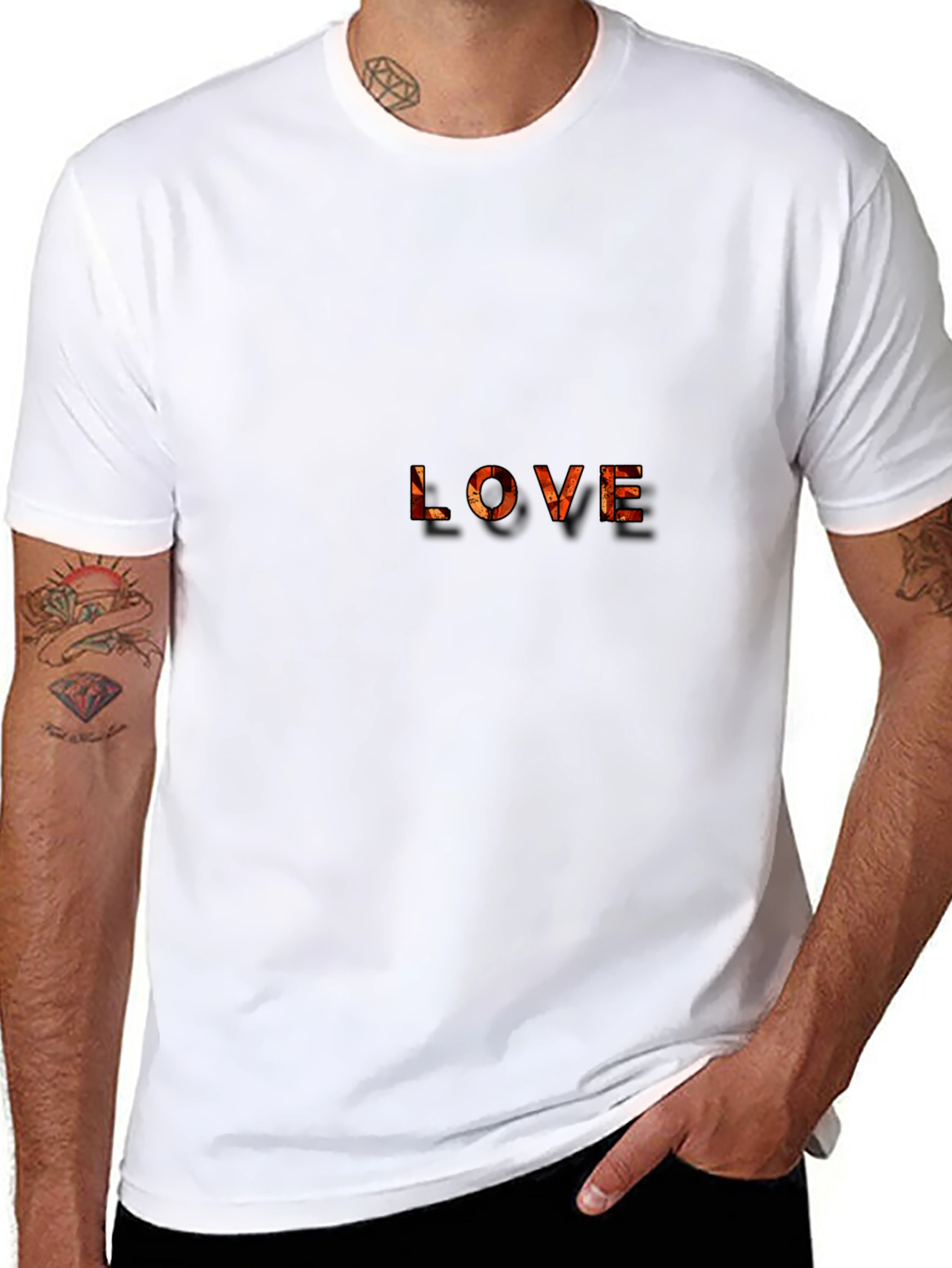 LOVE Graphic Black T-Shirt