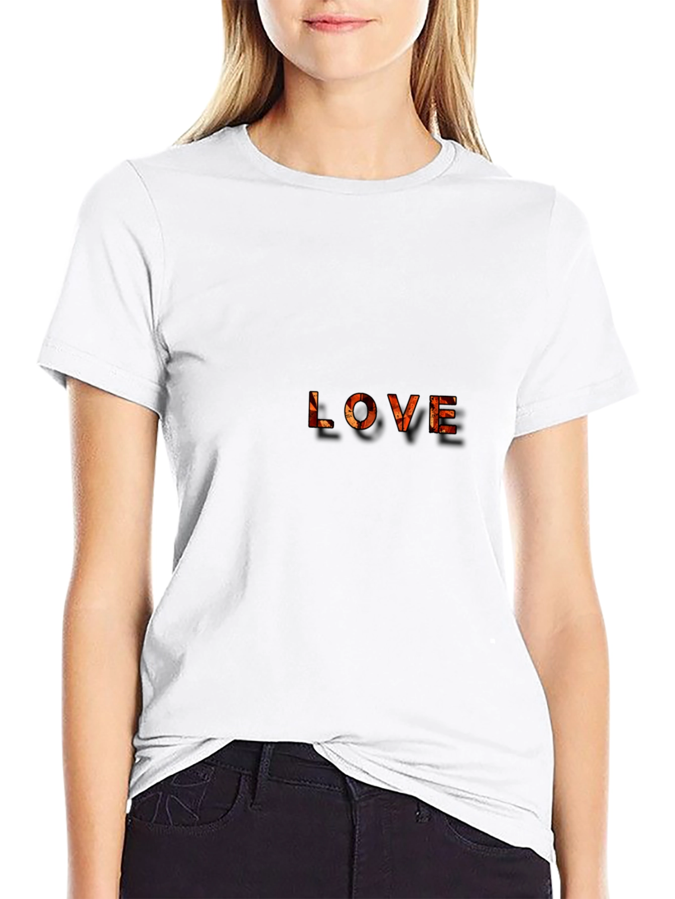 LOVE Graphic Black T-Shirt