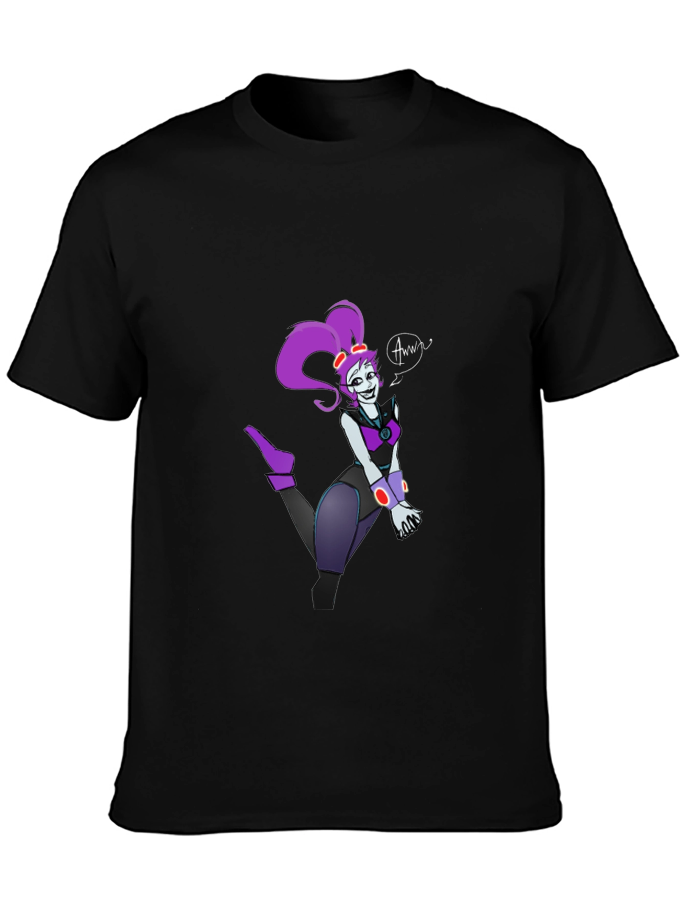 Cartoon Character Graphic T-Shirt