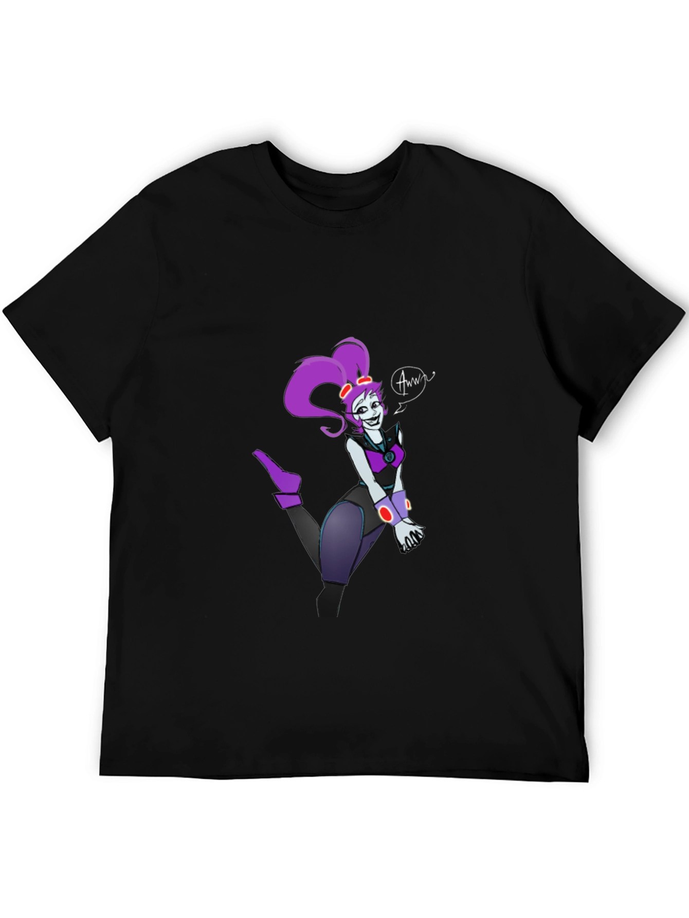 Cartoon Character Graphic T-Shirt