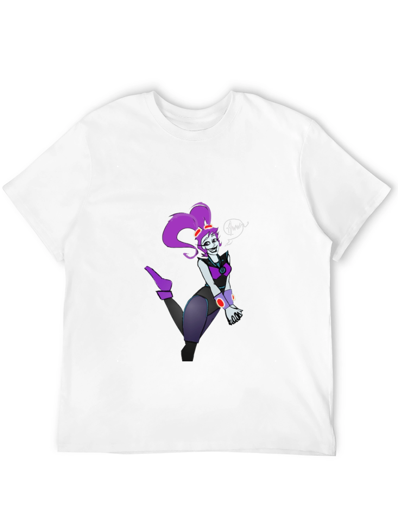 Cartoon Character Graphic T-Shirt
