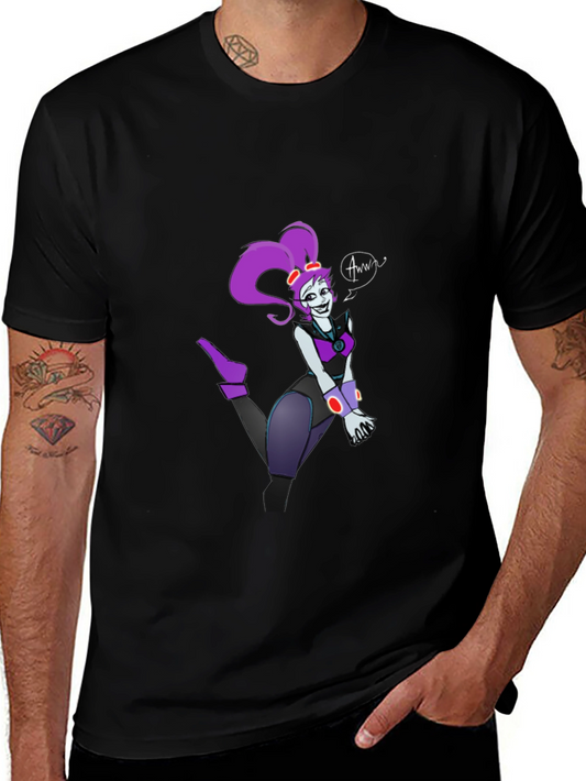 Cartoon Character Graphic T-Shirt