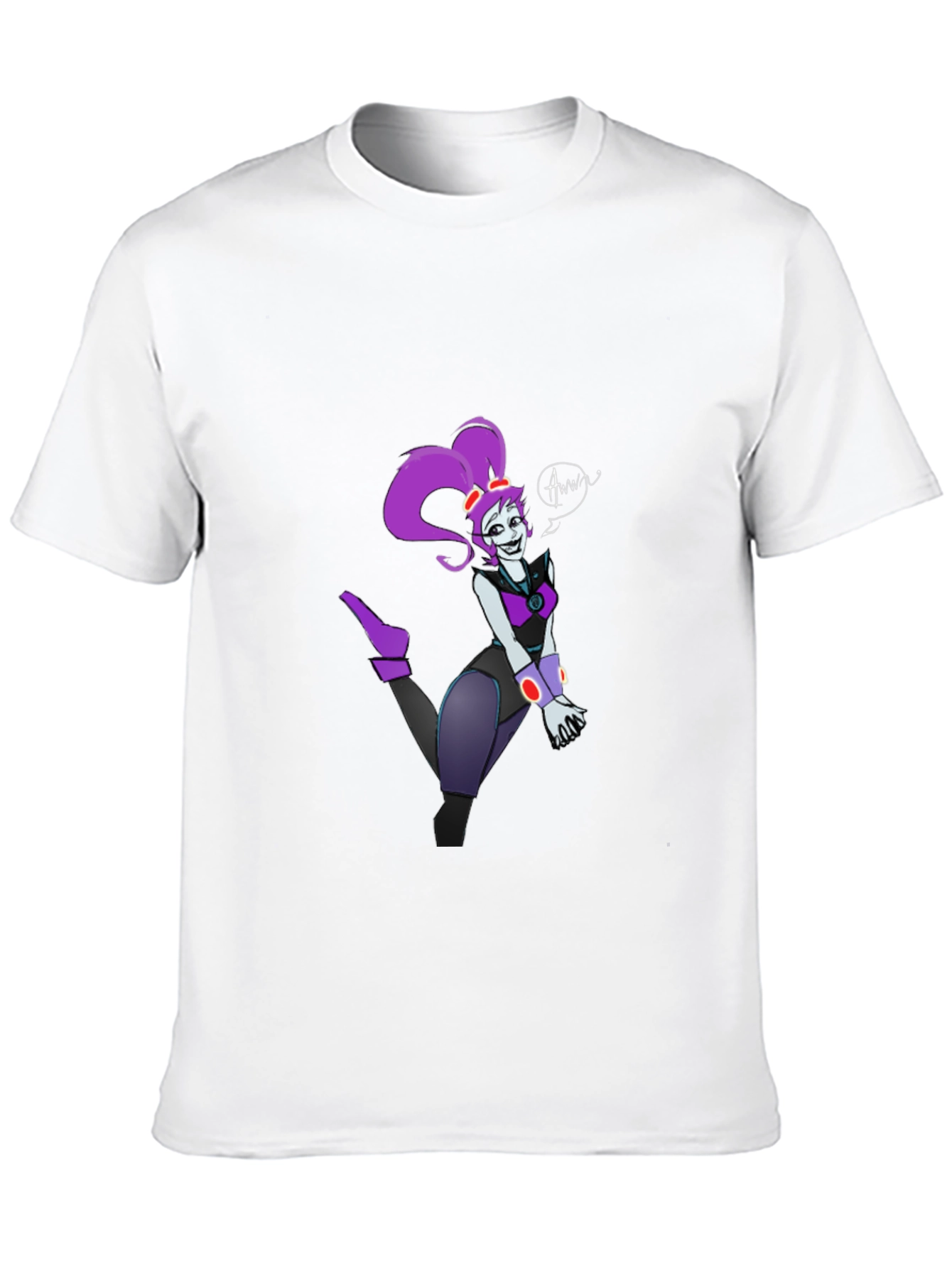 Cartoon Character Graphic T-Shirt