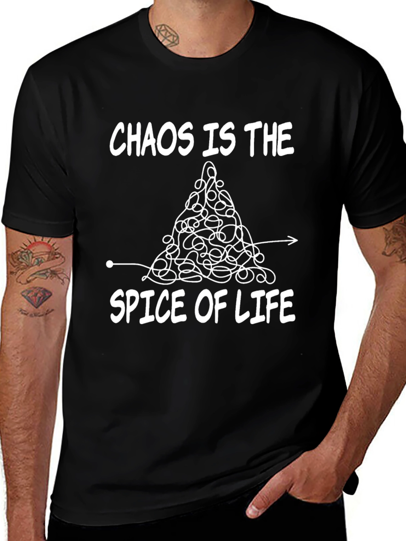 Chaos is the Spice of Life Graphic Tee