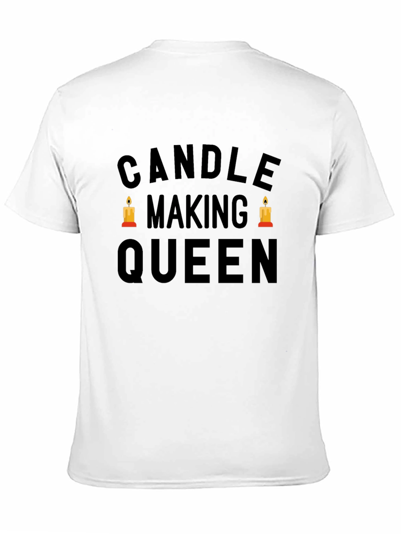 Candle Making Queen Black T-Shirt