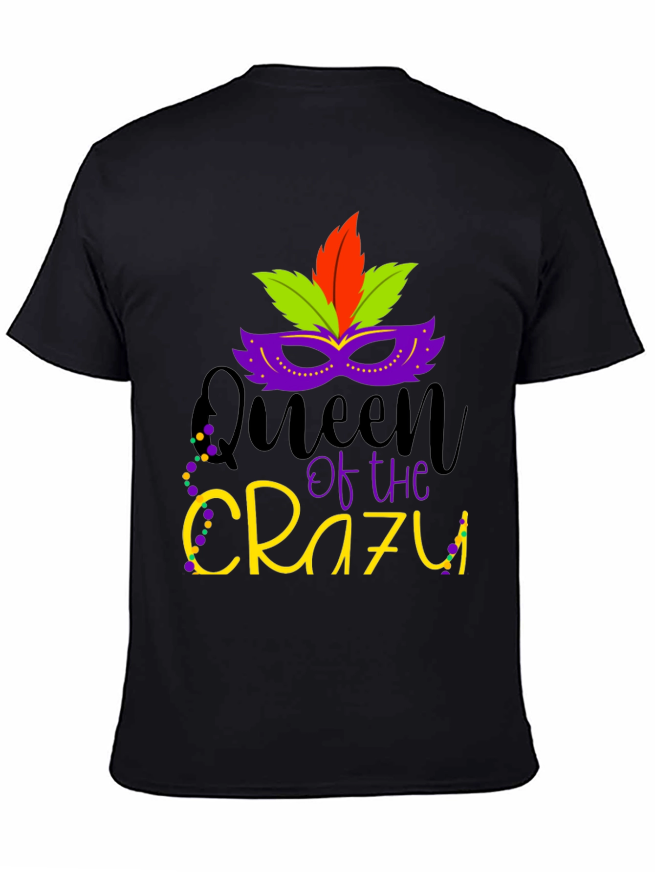 Queen of the Crazy Mardi Gras T-Shirt