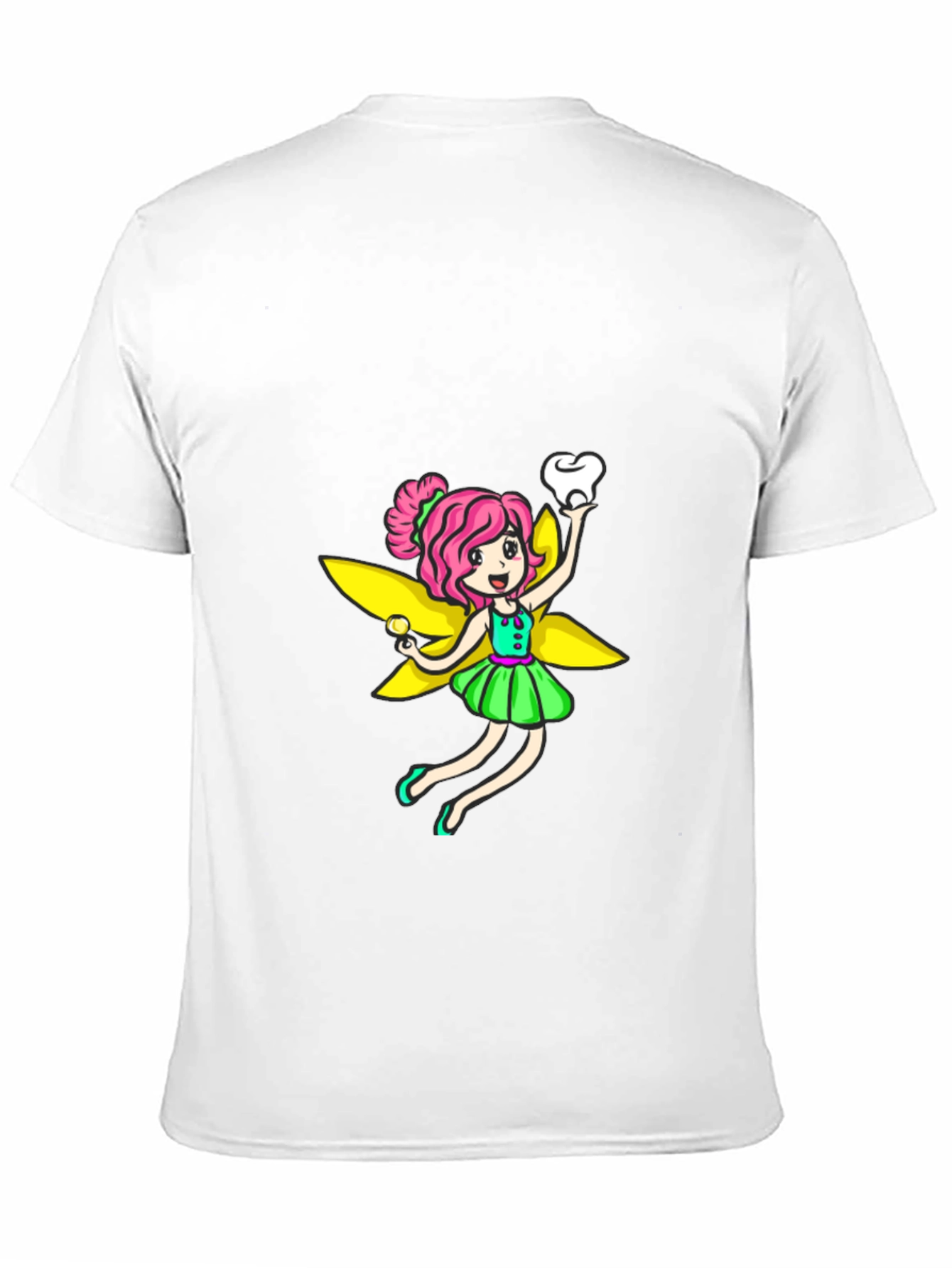 Tooth Fairy Graphic Tee - Black Unisex T-Shirt