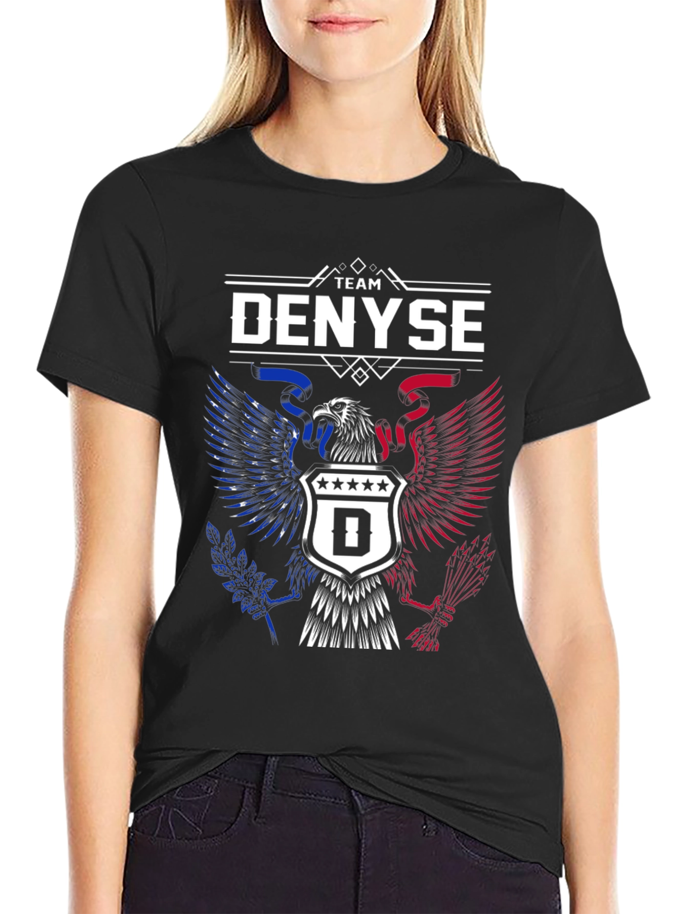 Team Denyse Patriotic Eagle T-Shirt