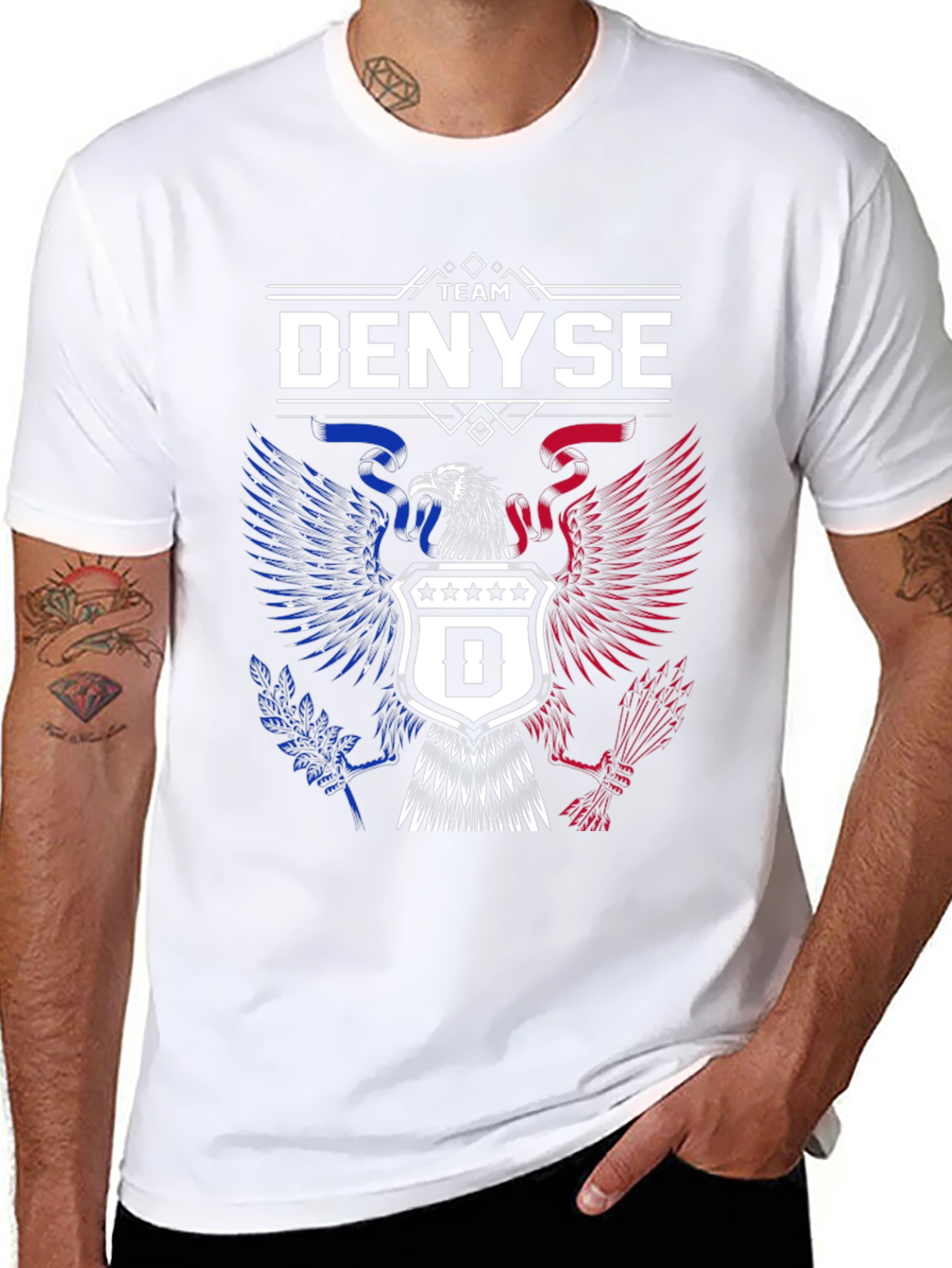 Team Denyse Patriotic Eagle T-Shirt