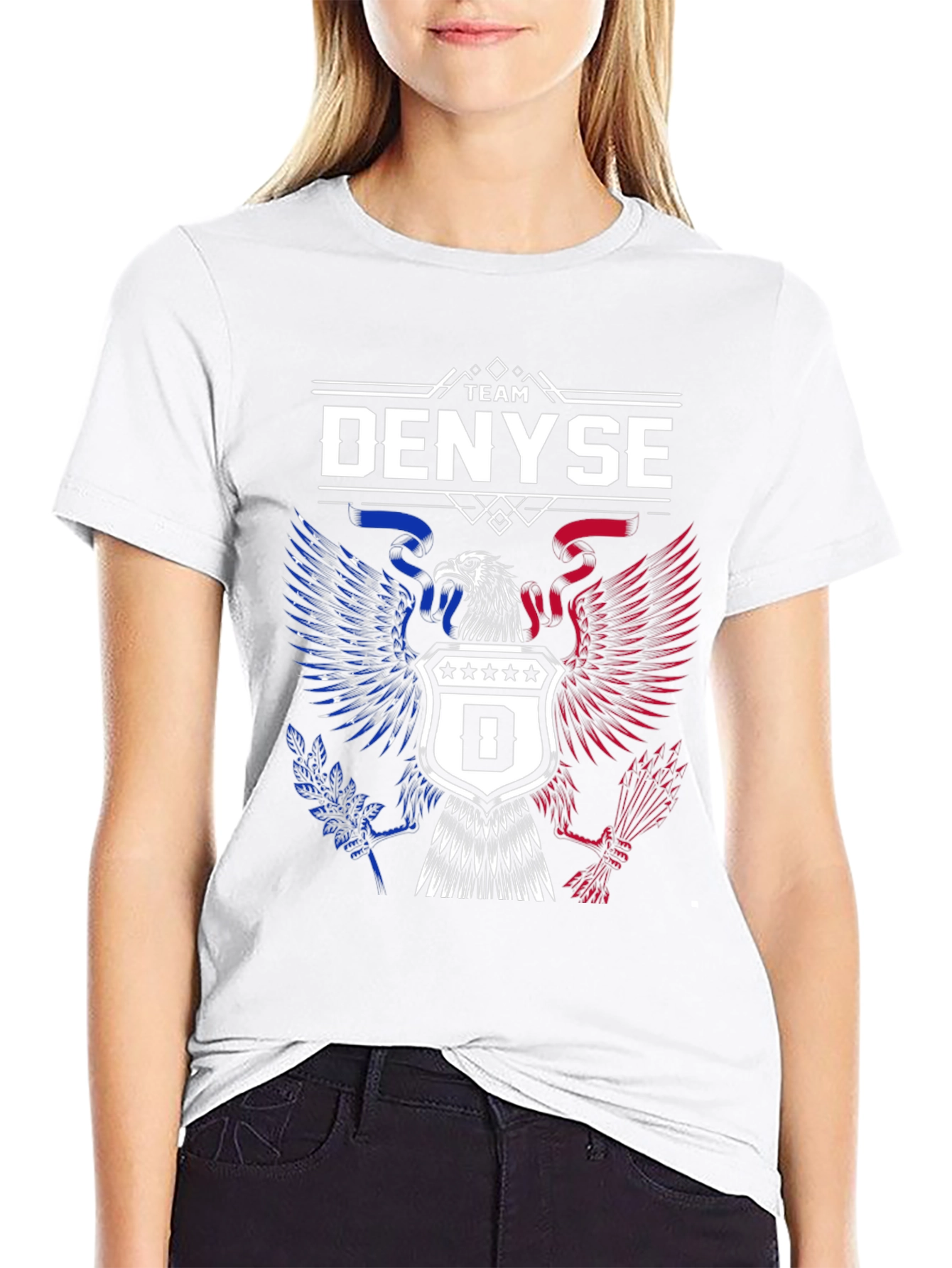 Team Denyse Patriotic Eagle T-Shirt