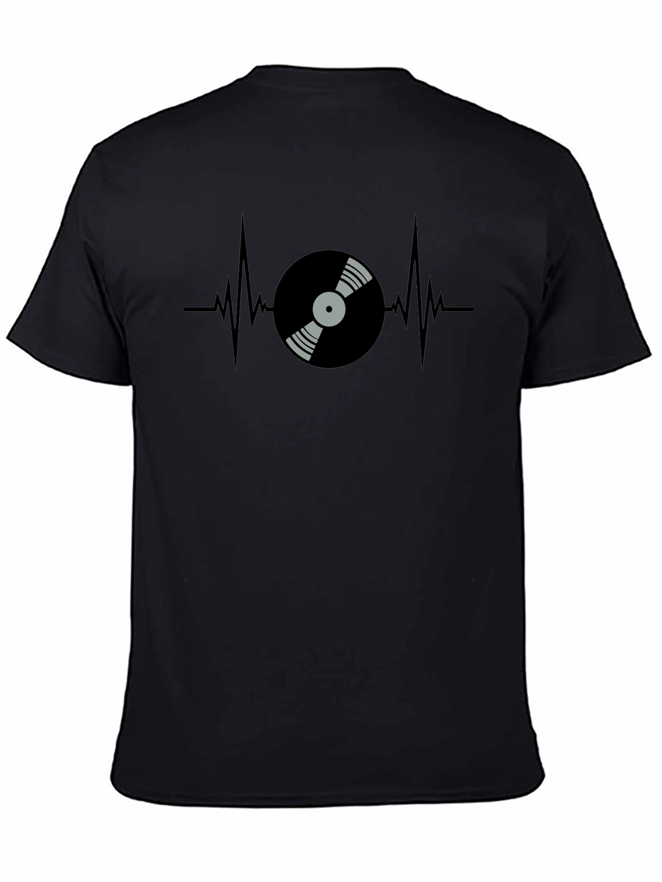 Vinyl Heartbeat T-Shirt - Music Lovers Tee