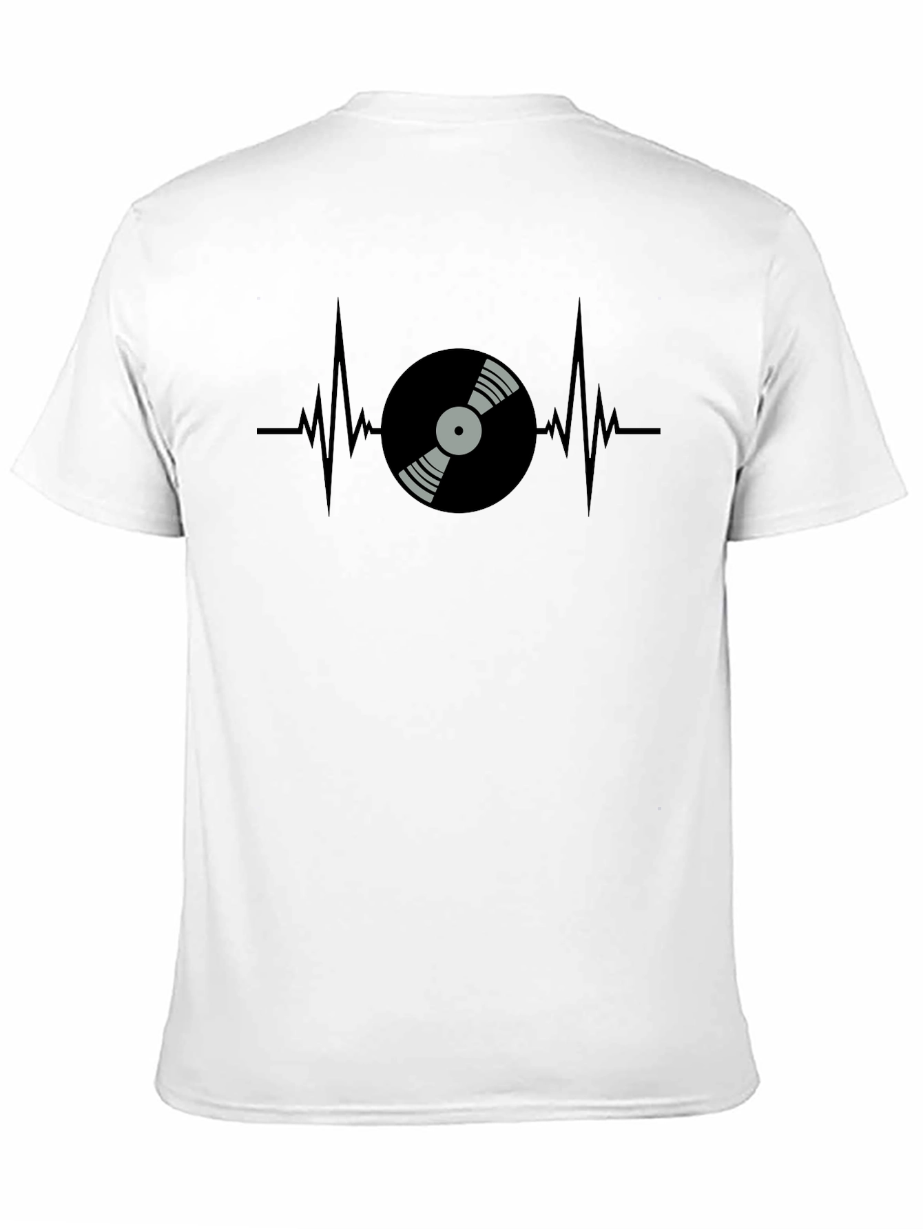 Vinyl Heartbeat T-Shirt - Music Lovers Tee