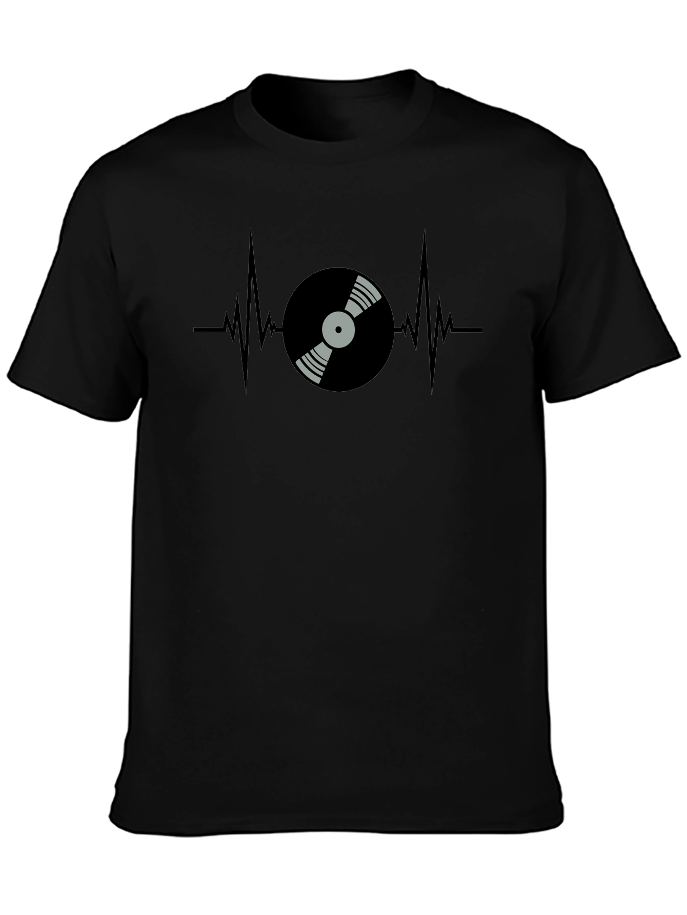 Vinyl Heartbeat T-Shirt - Music Lovers Tee