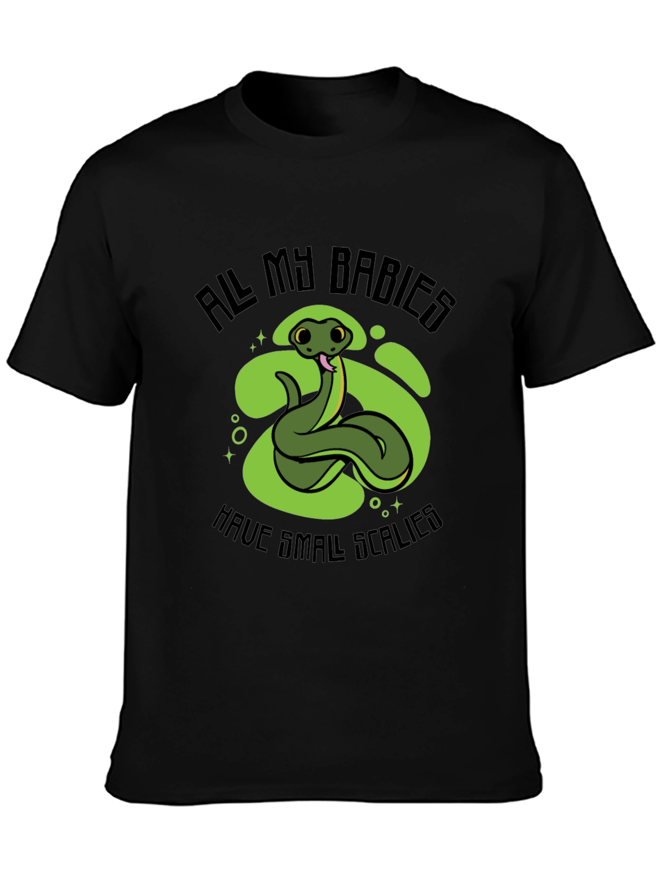 Snake Babies T-Shirt - Small Scalies Design
