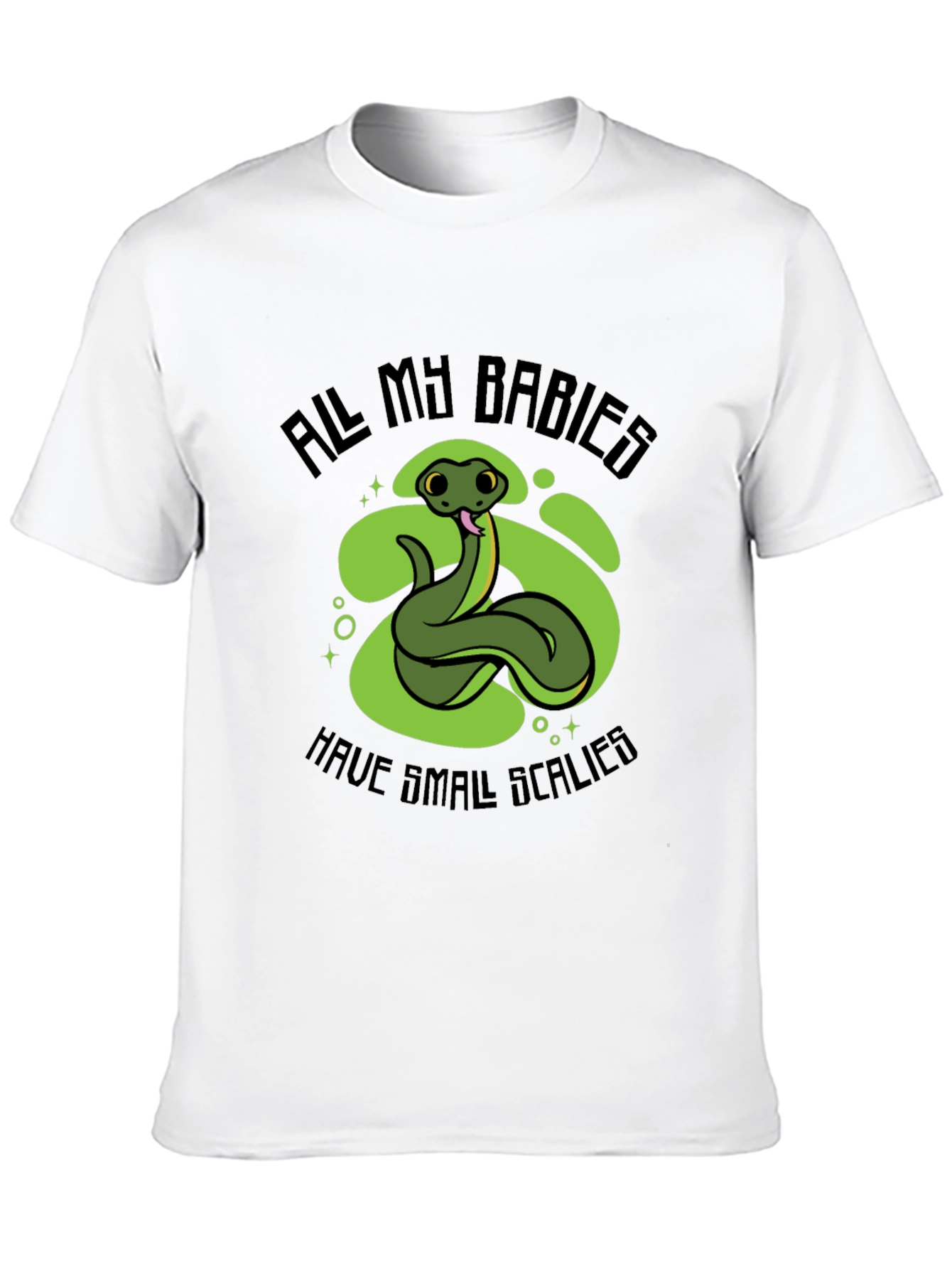Snake Babies T-Shirt - Small Scalies Design
