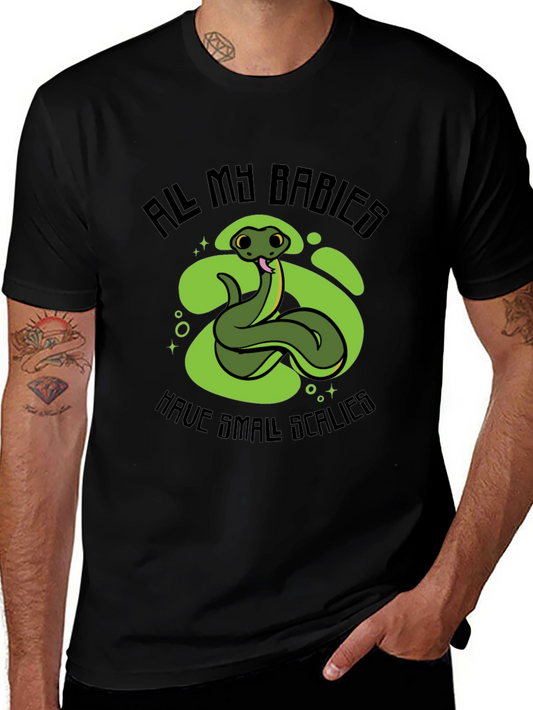 Snake Babies T-Shirt - Small Scalies Design