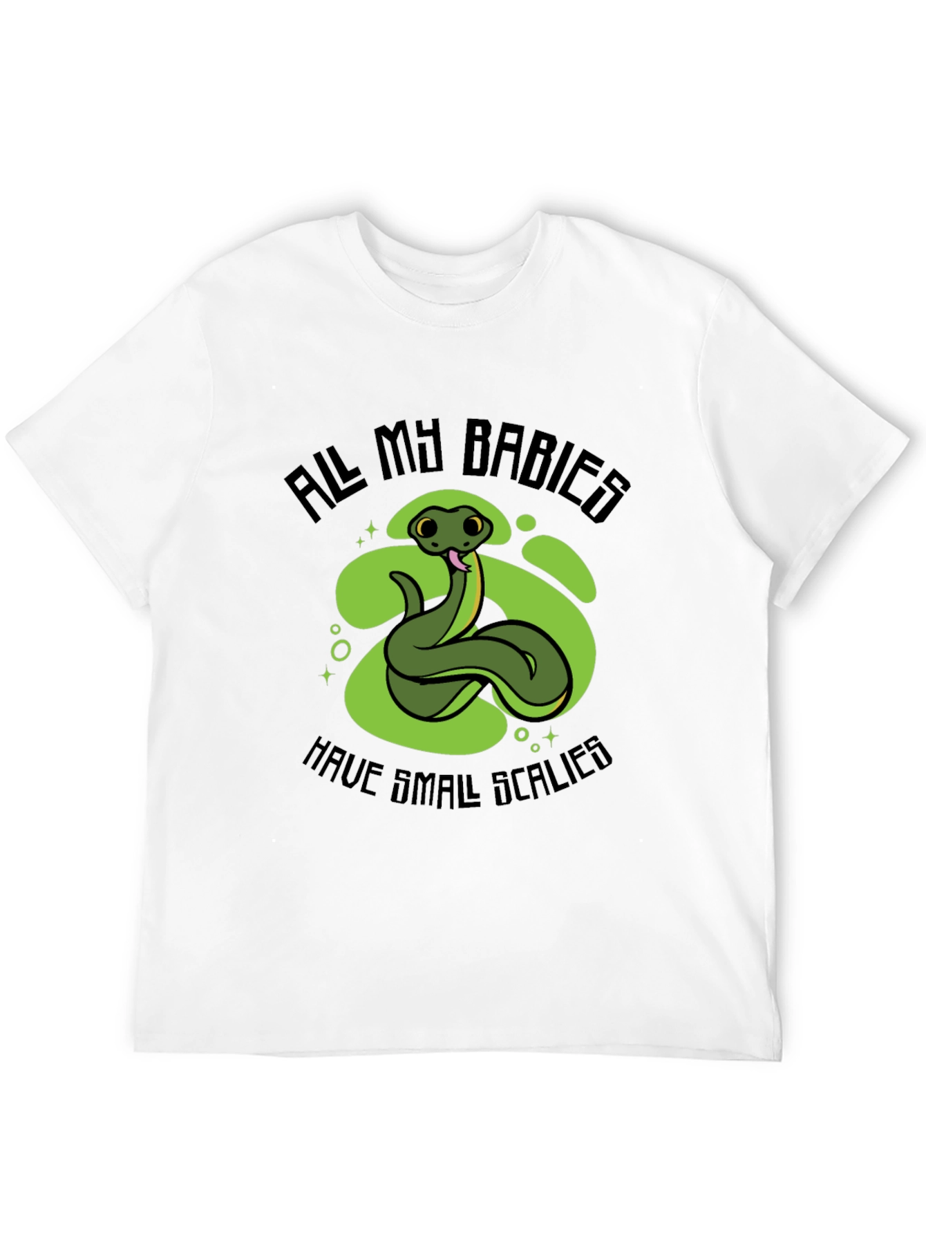 Snake Babies T-Shirt - Small Scalies Design