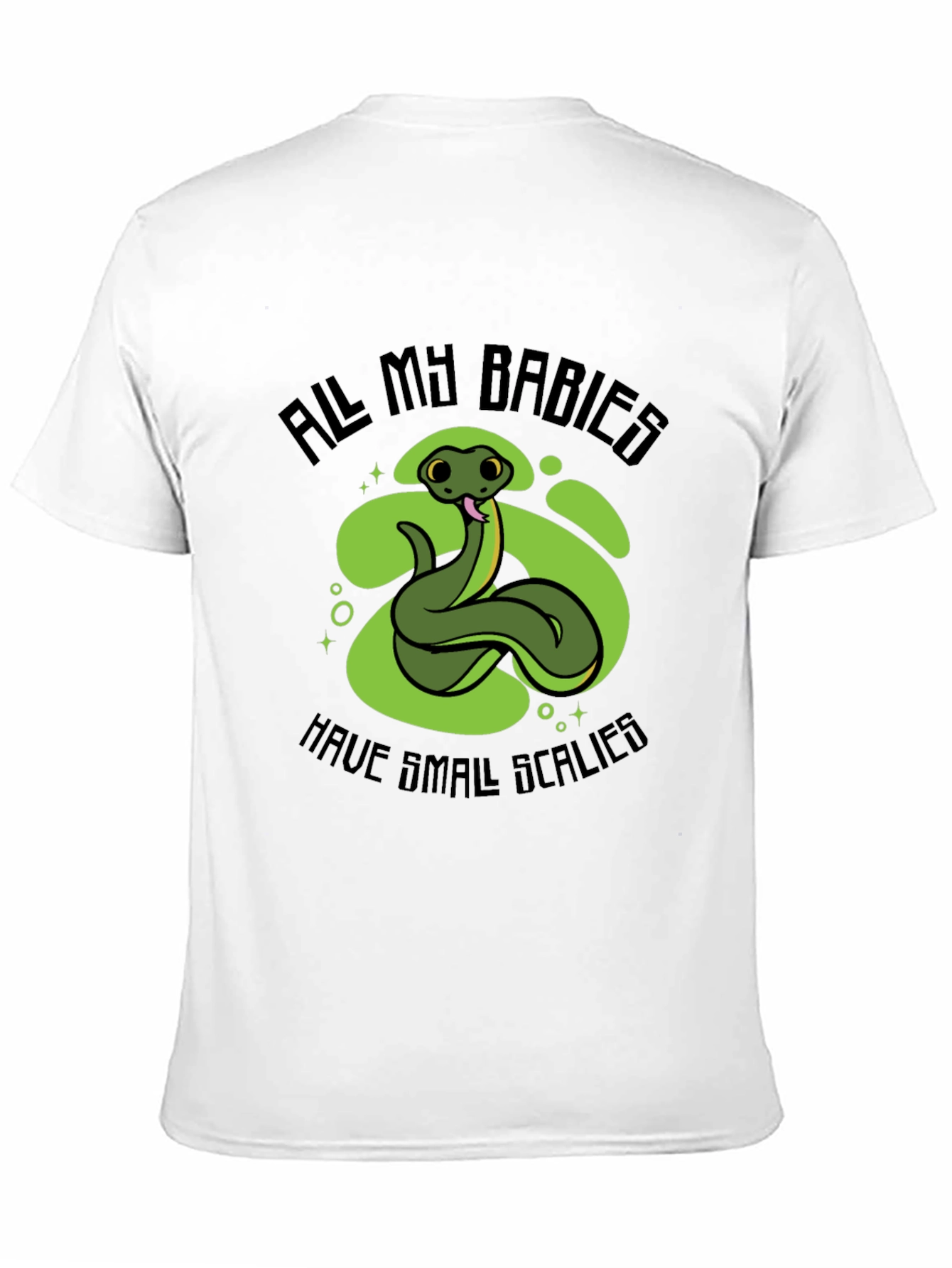 Snake Babies T-Shirt - Small Scalies Design