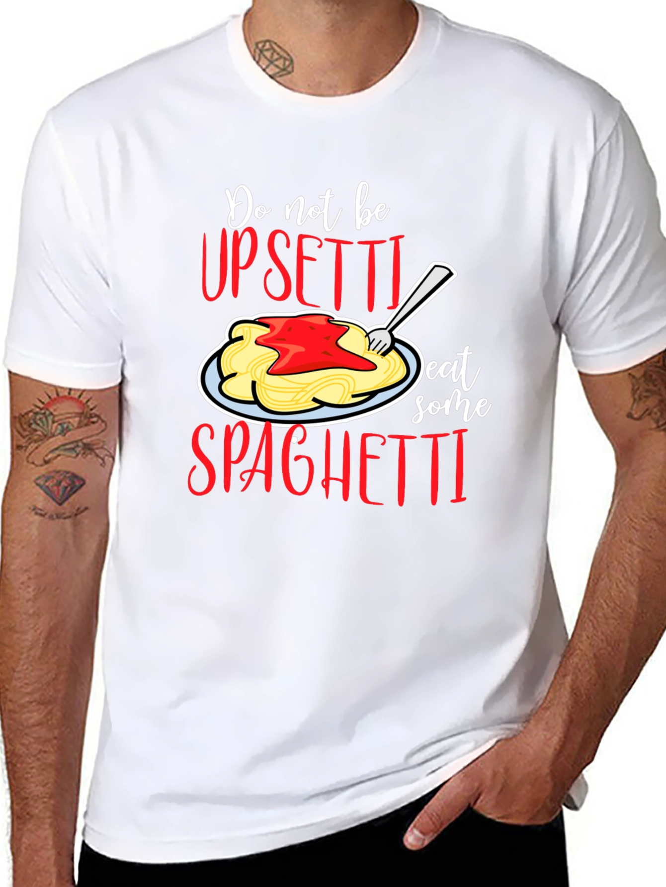 Upsetti Spaghetti Graphic Tee