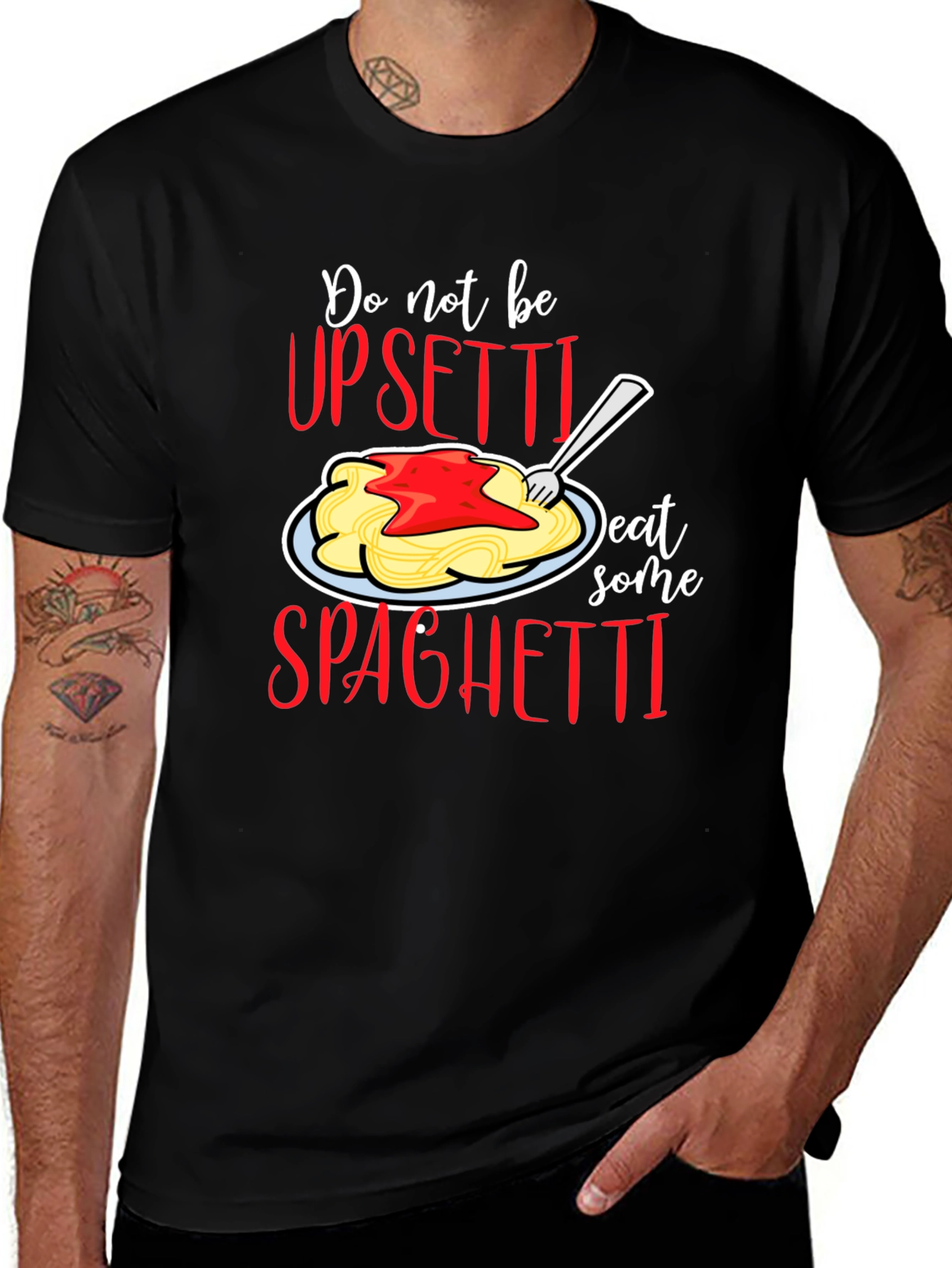 Upsetti Spaghetti Graphic Tee