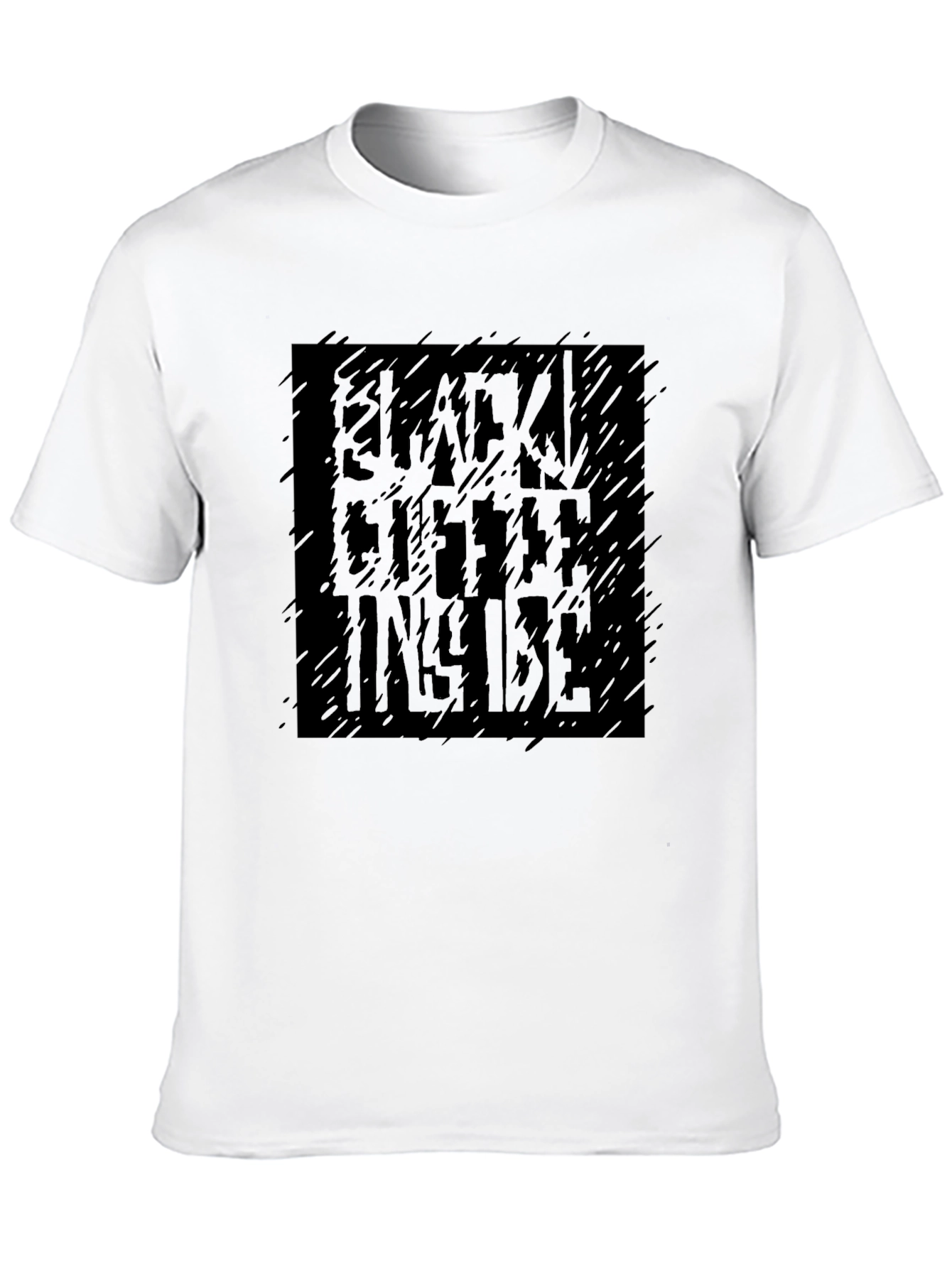 Black Coffee Inside Graphic T-Shirt