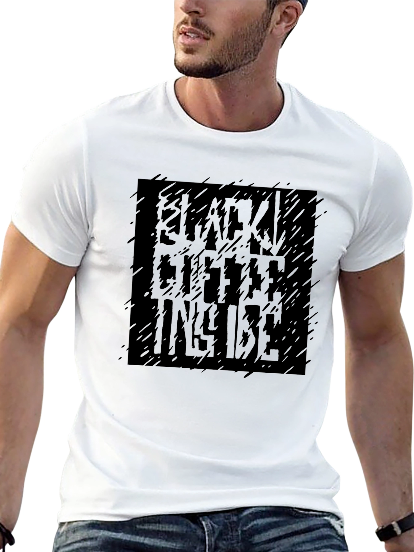 Black Coffee Inside Graphic T-Shirt
