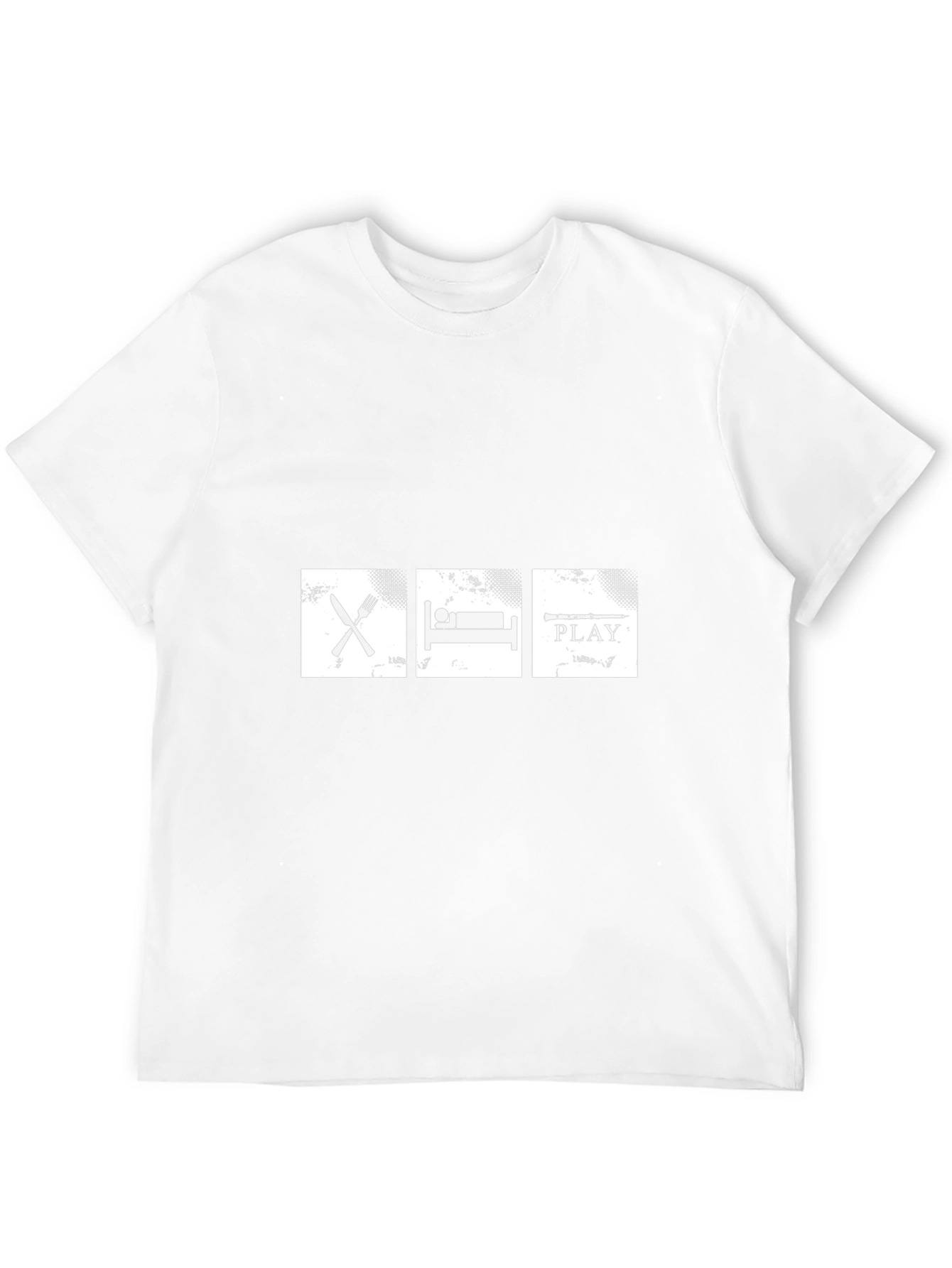 Eat Sleep Play Black Graphic Tee