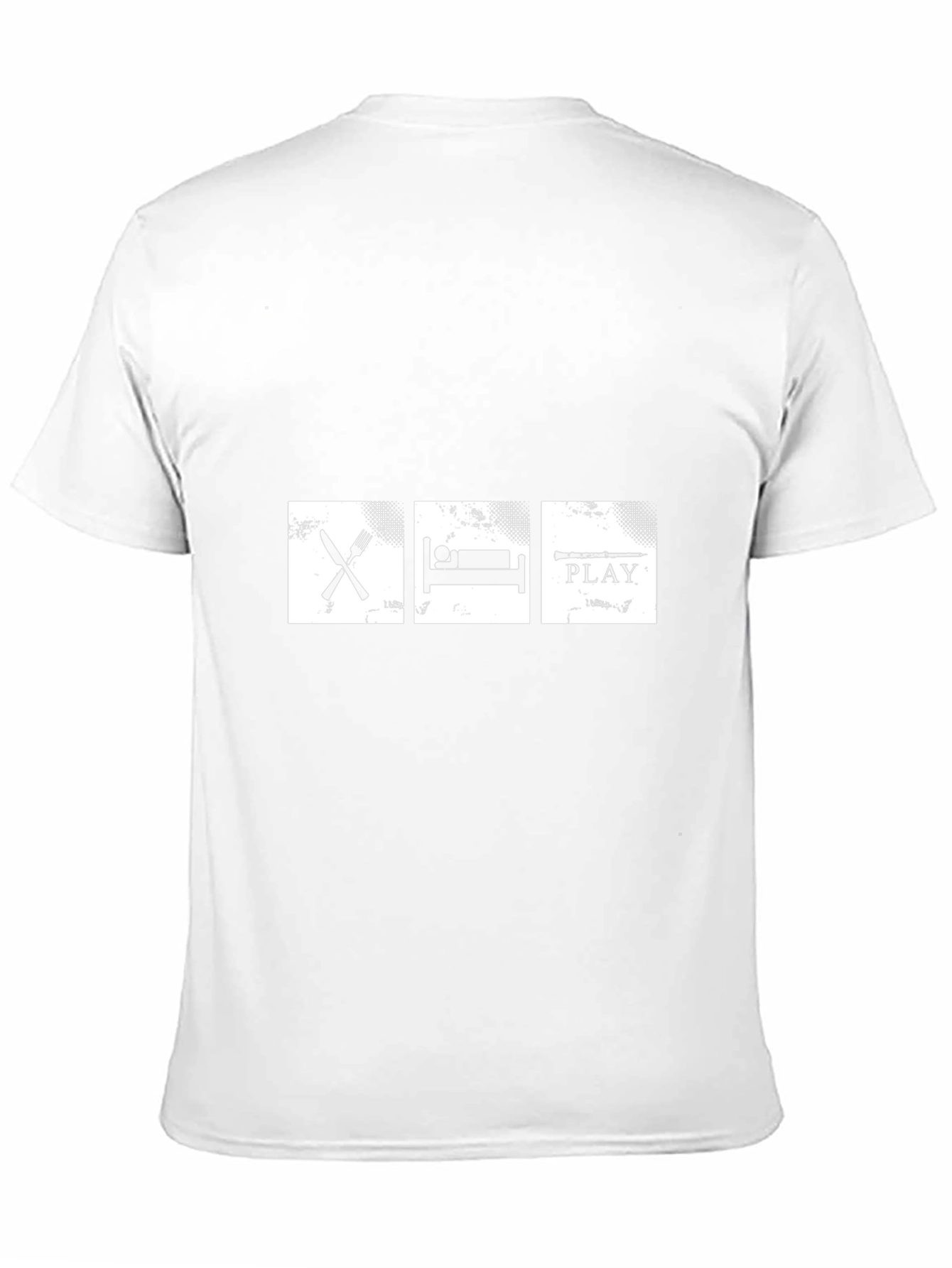 Eat Sleep Play Black Graphic Tee