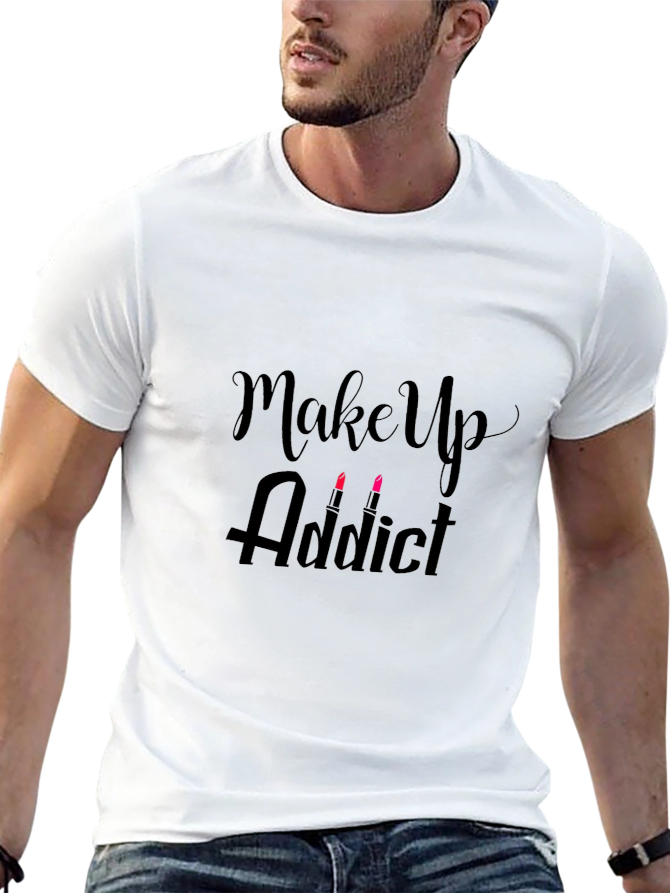 Makeup Addict Black T-Shirt