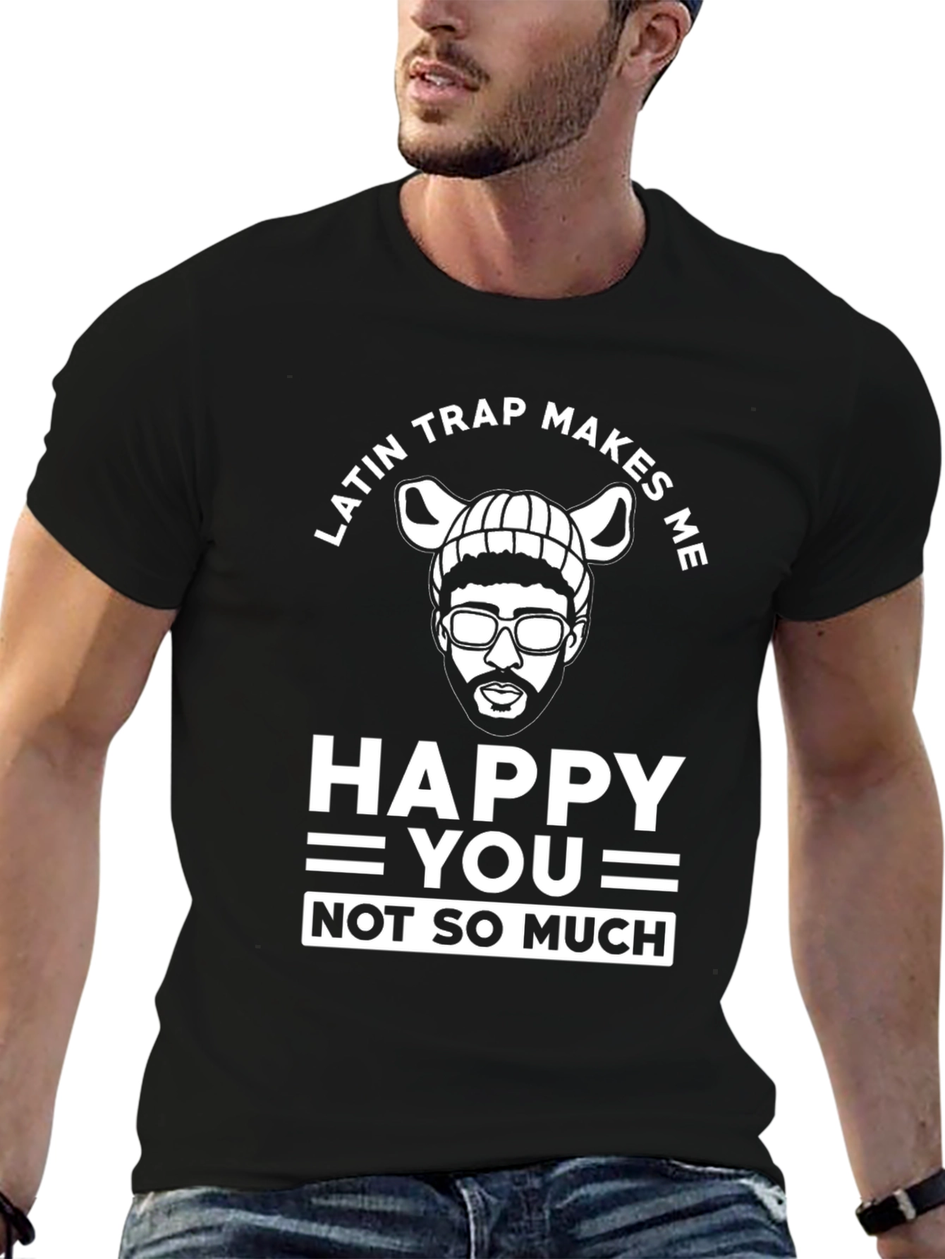 Latin Trap Makes Me Happy T-Shirt