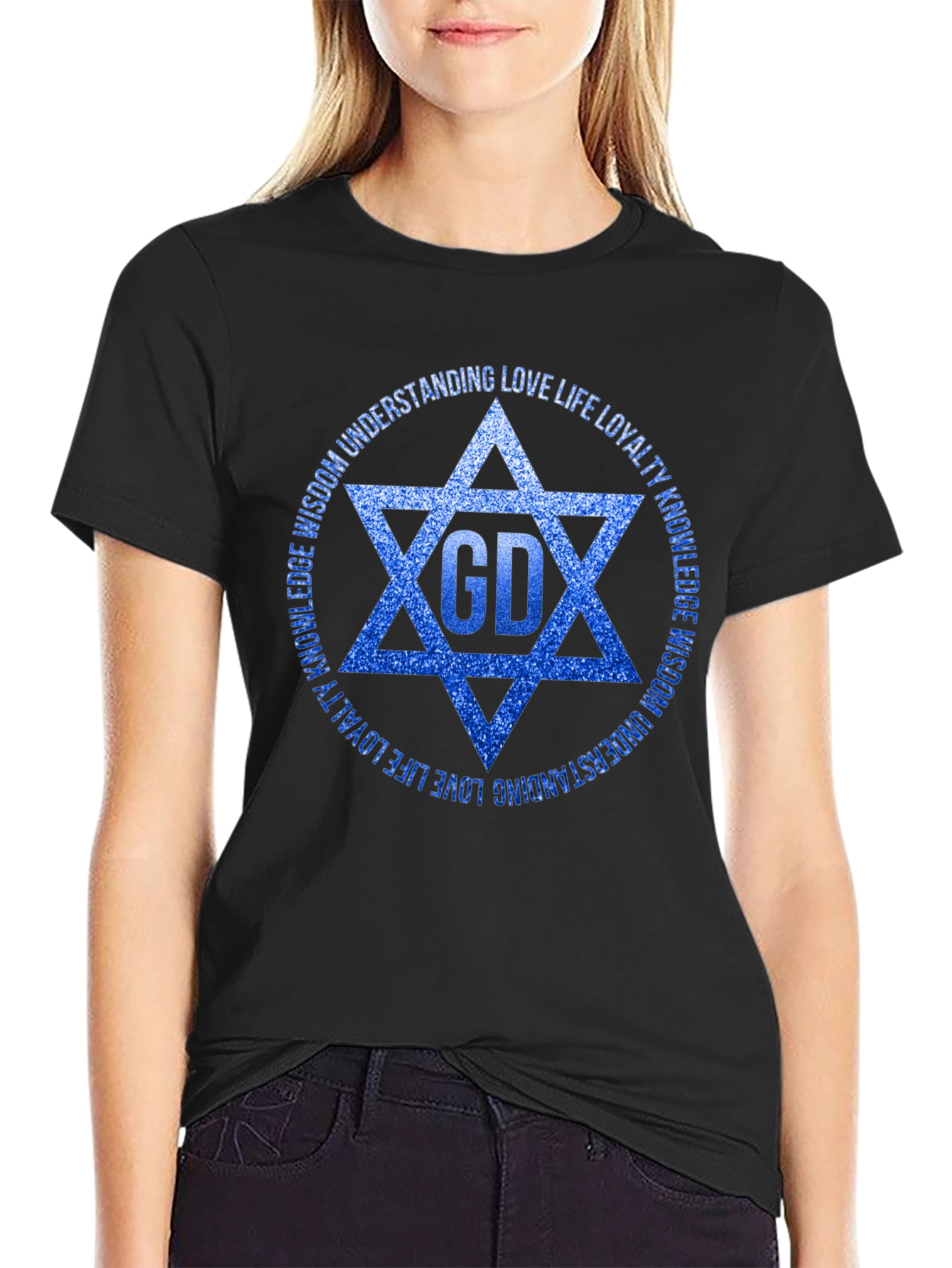 Mens Star of David Graphic Tee