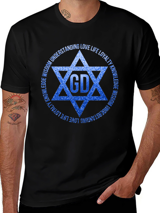 Mens Star of David Graphic Tee