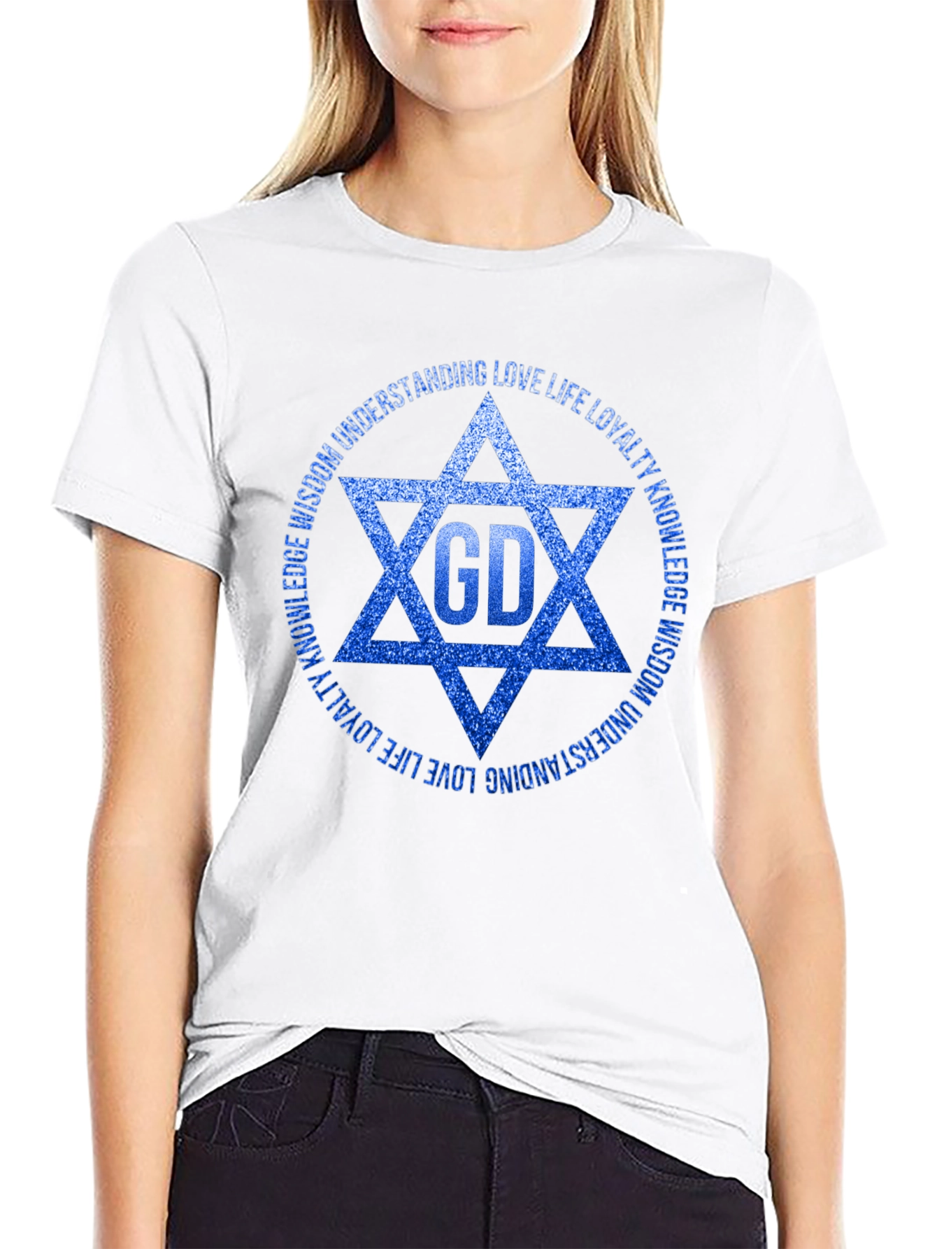 Mens Star of David Graphic Tee